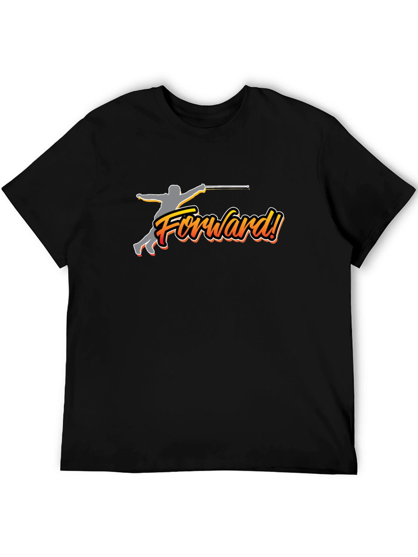 Forward! Fencing T-Shirt - Sporty Graphic Tee