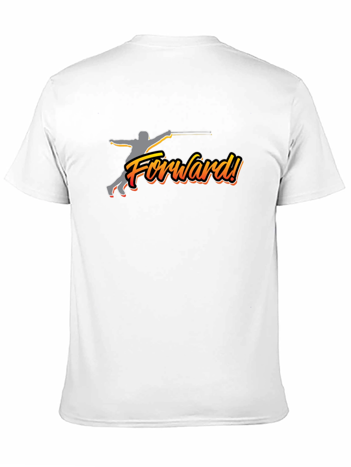 Forward! Fencing T-Shirt - Sporty Graphic Tee