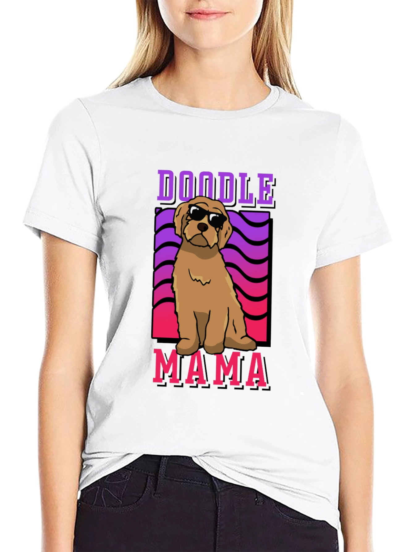 Doodle Mama Dog T-Shirt - Trendy & Fun!