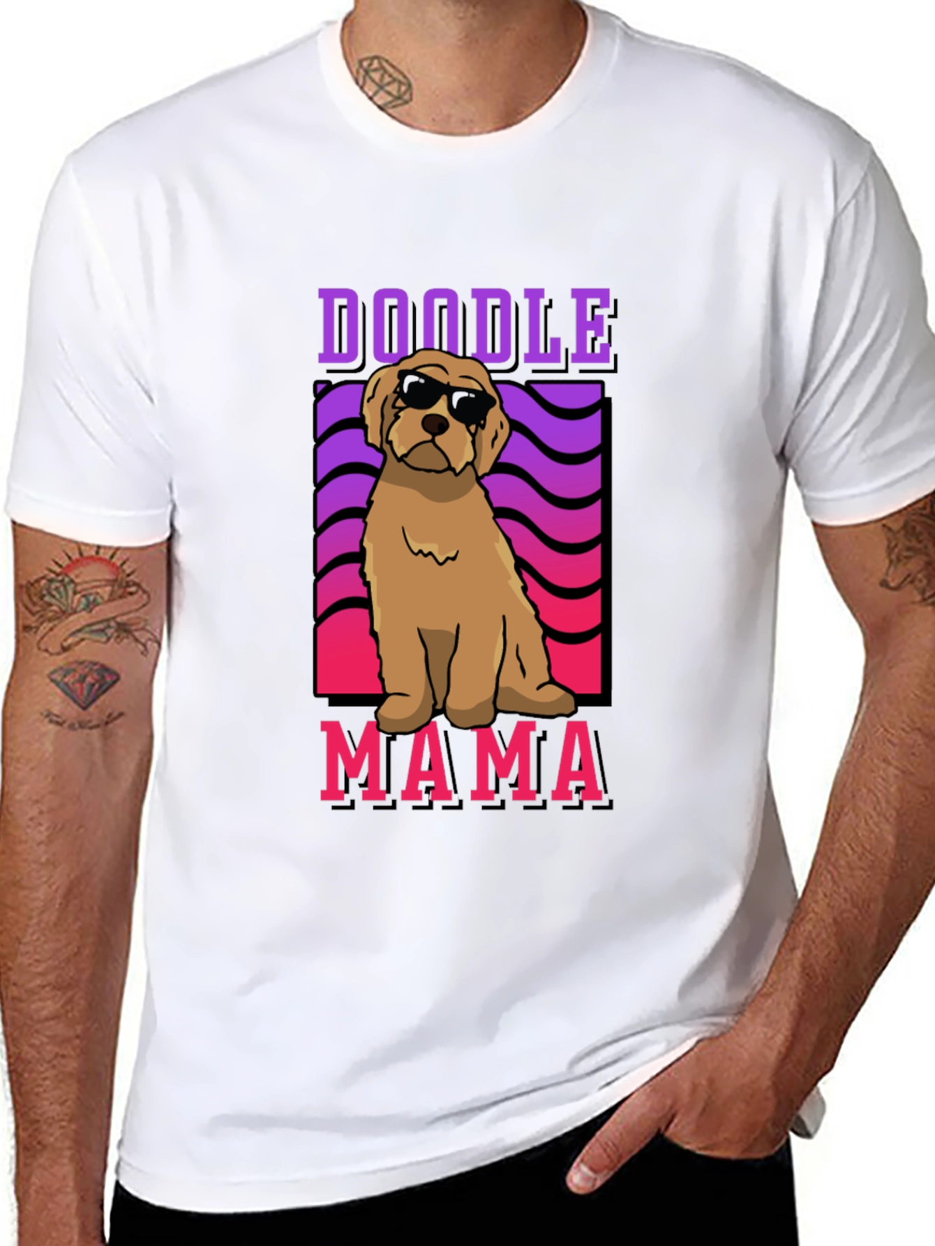 Doodle Mama Dog T-Shirt - Trendy & Fun!