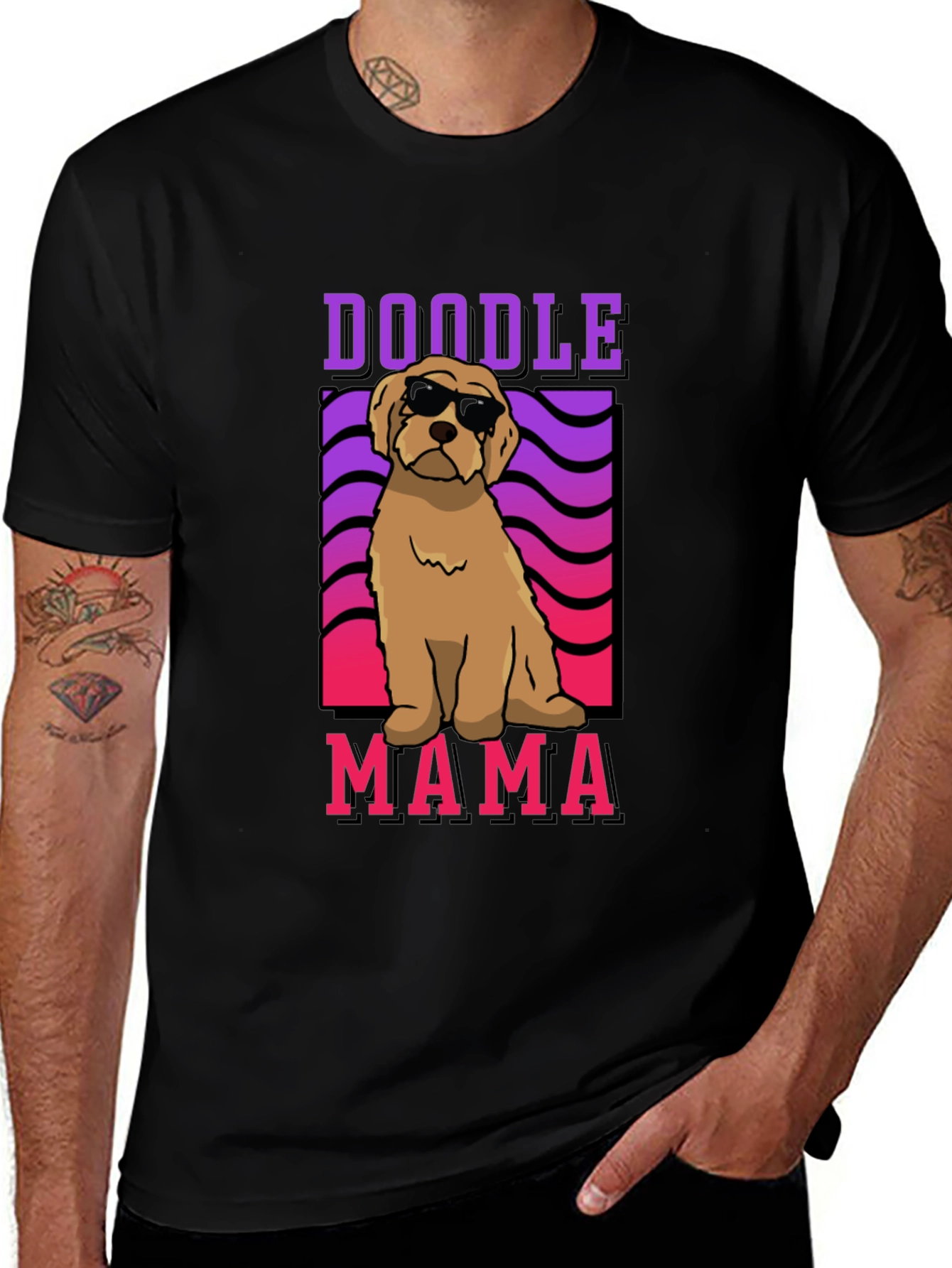 Doodle Mama Dog T-Shirt - Trendy & Fun!
