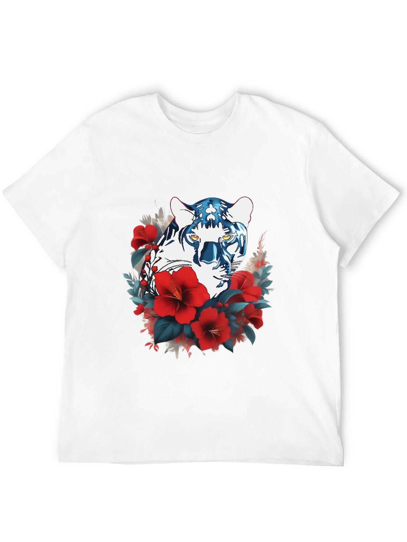 Floral Tiger Graphic Tee