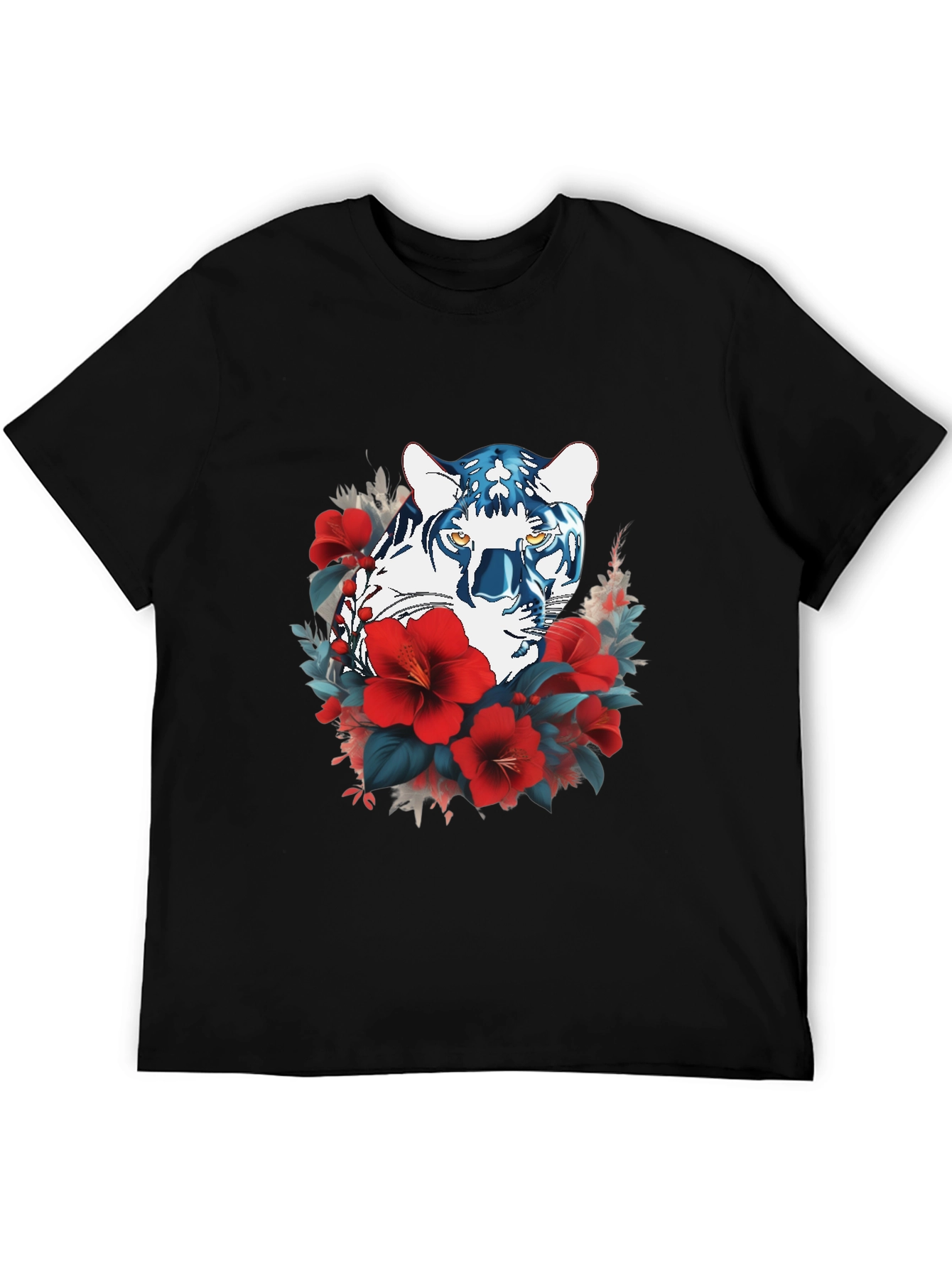 Floral Tiger Graphic Tee