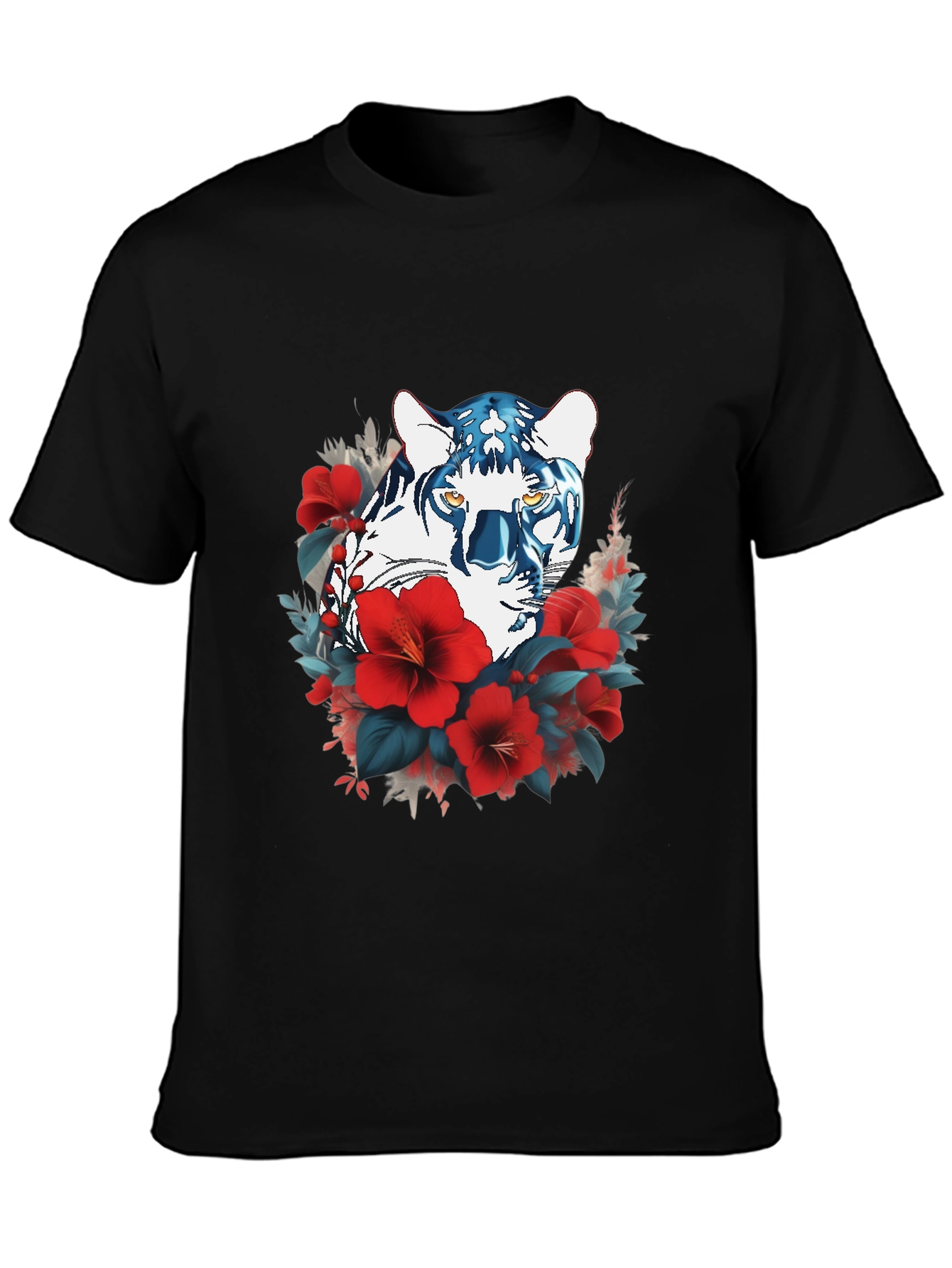 Floral Tiger Graphic Tee