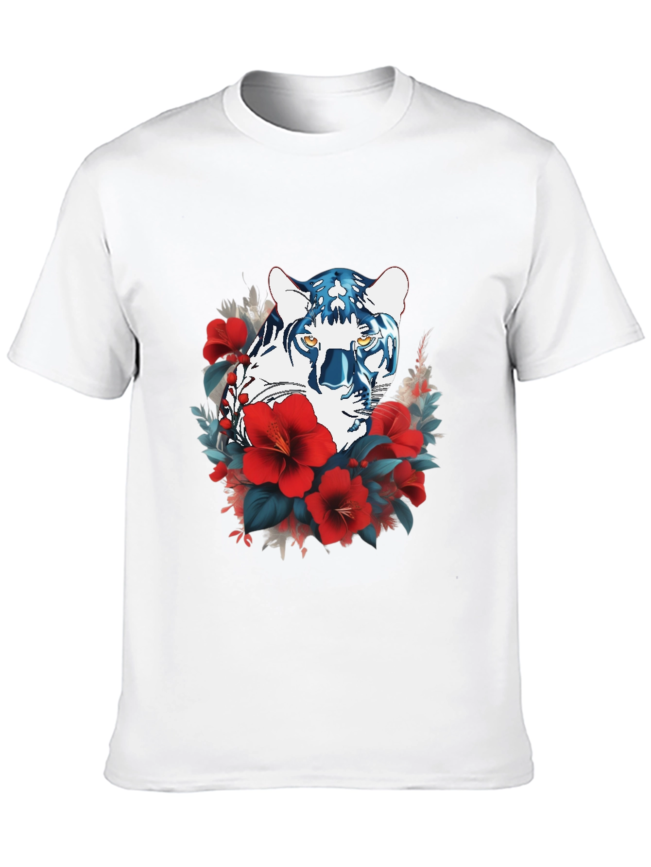 Floral Tiger Graphic Tee