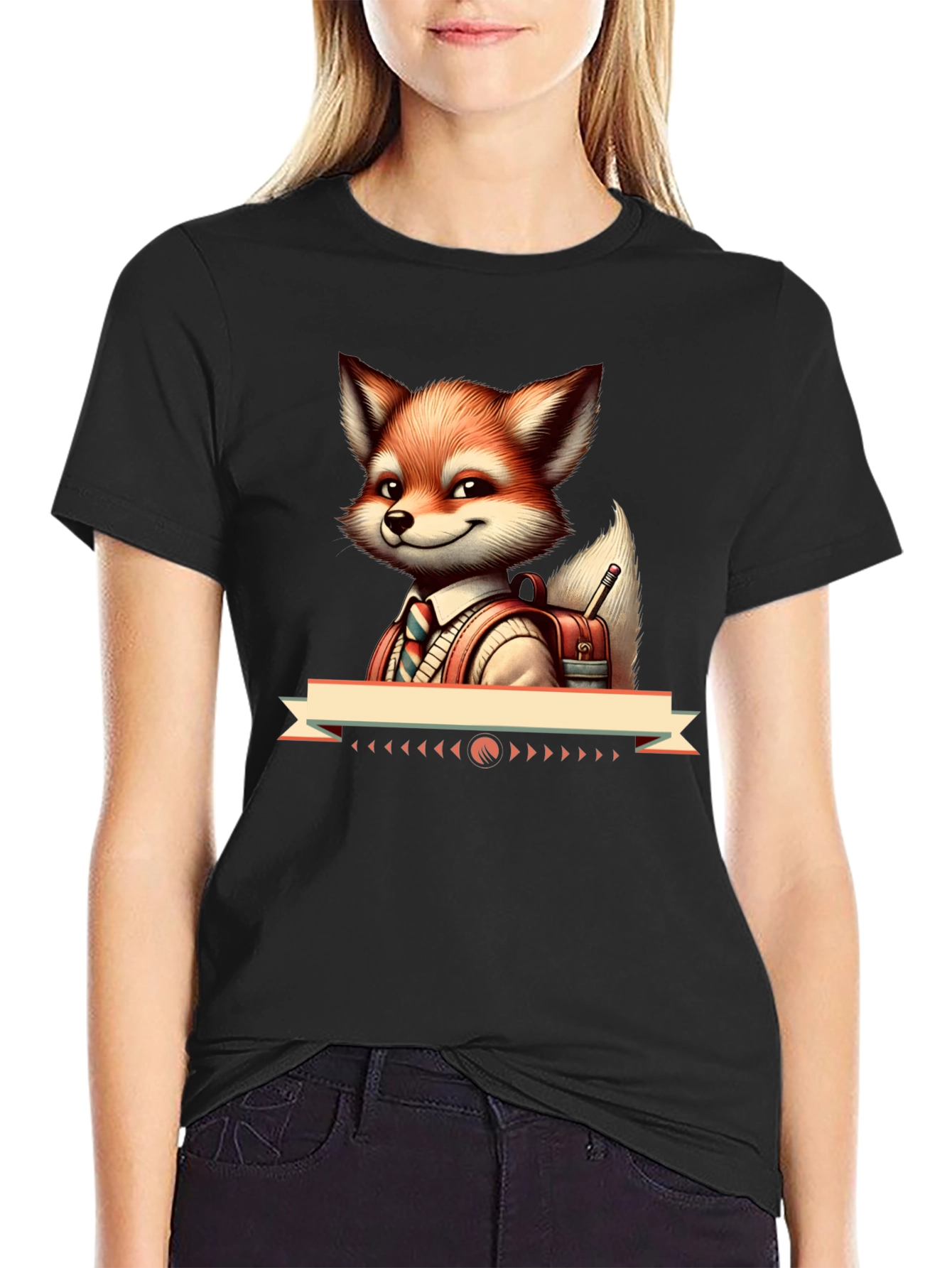 Fox School T-Shirt: Smart & Stylish Tee