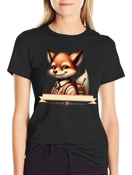 Fox School T-Shirt: Smart & Stylish Tee