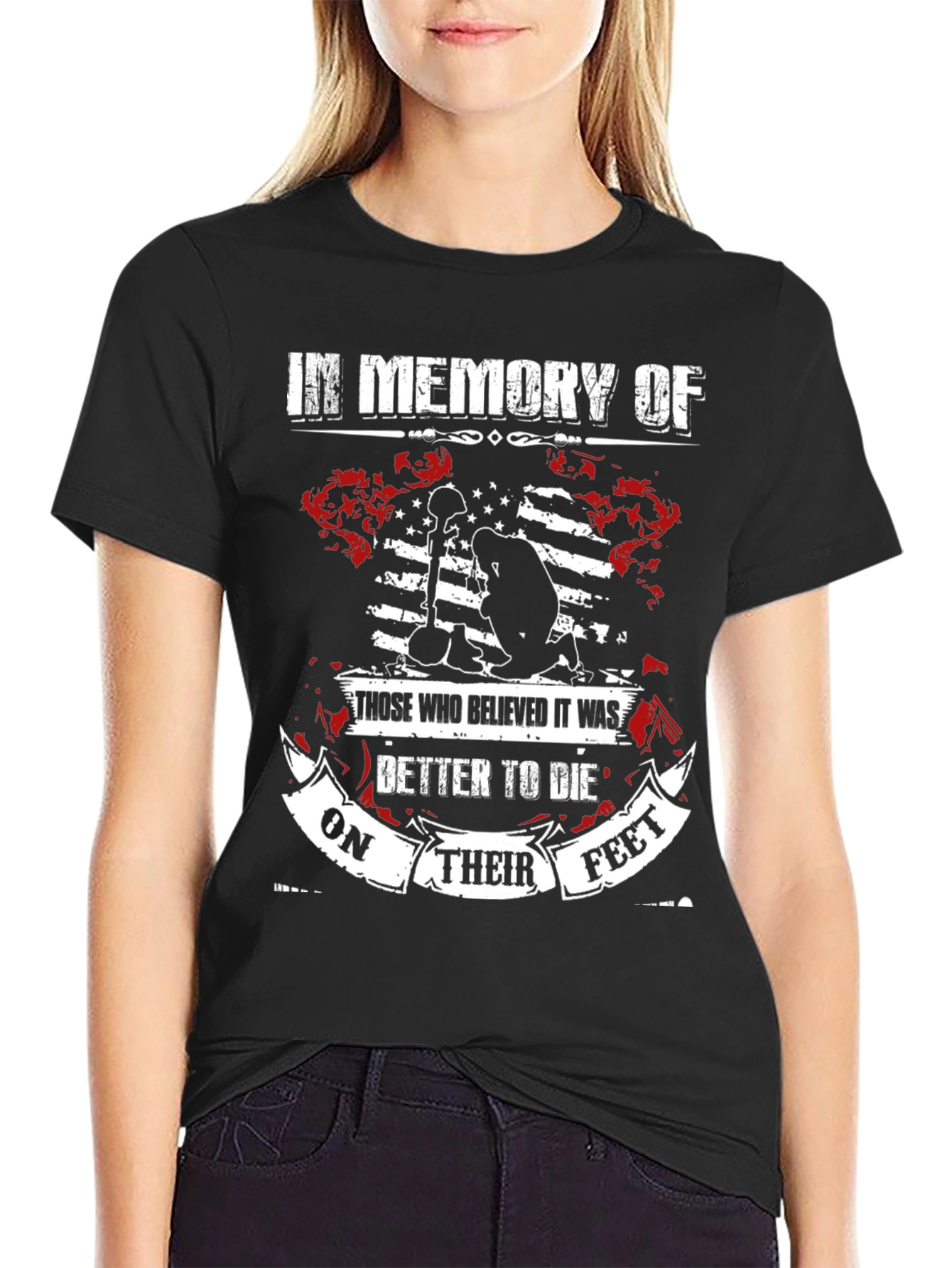 In Memory Of Patriotic T-Shirt