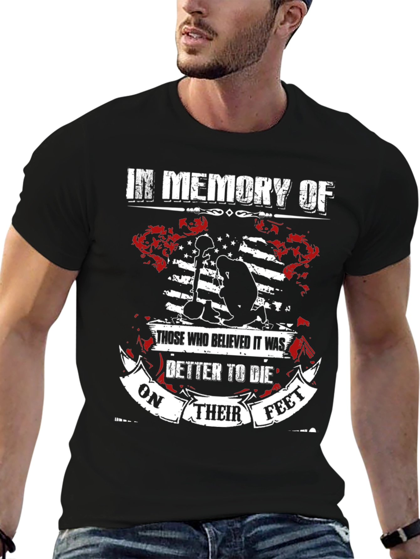 In Memory Of Patriotic T-Shirt