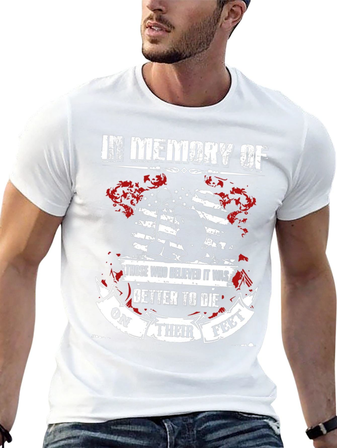 In Memory Of Patriotic T-Shirt