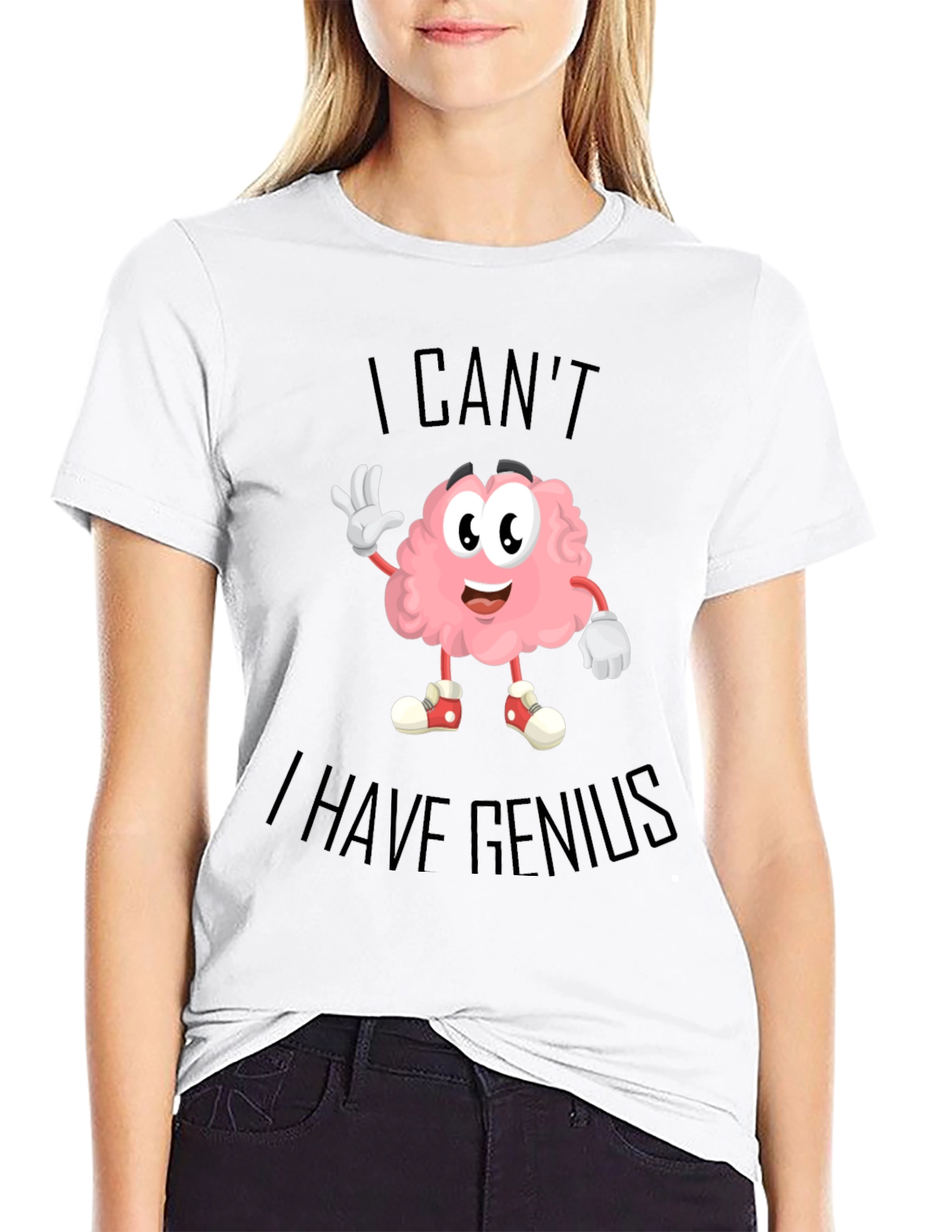 Funny Genius Brain T-Shirt