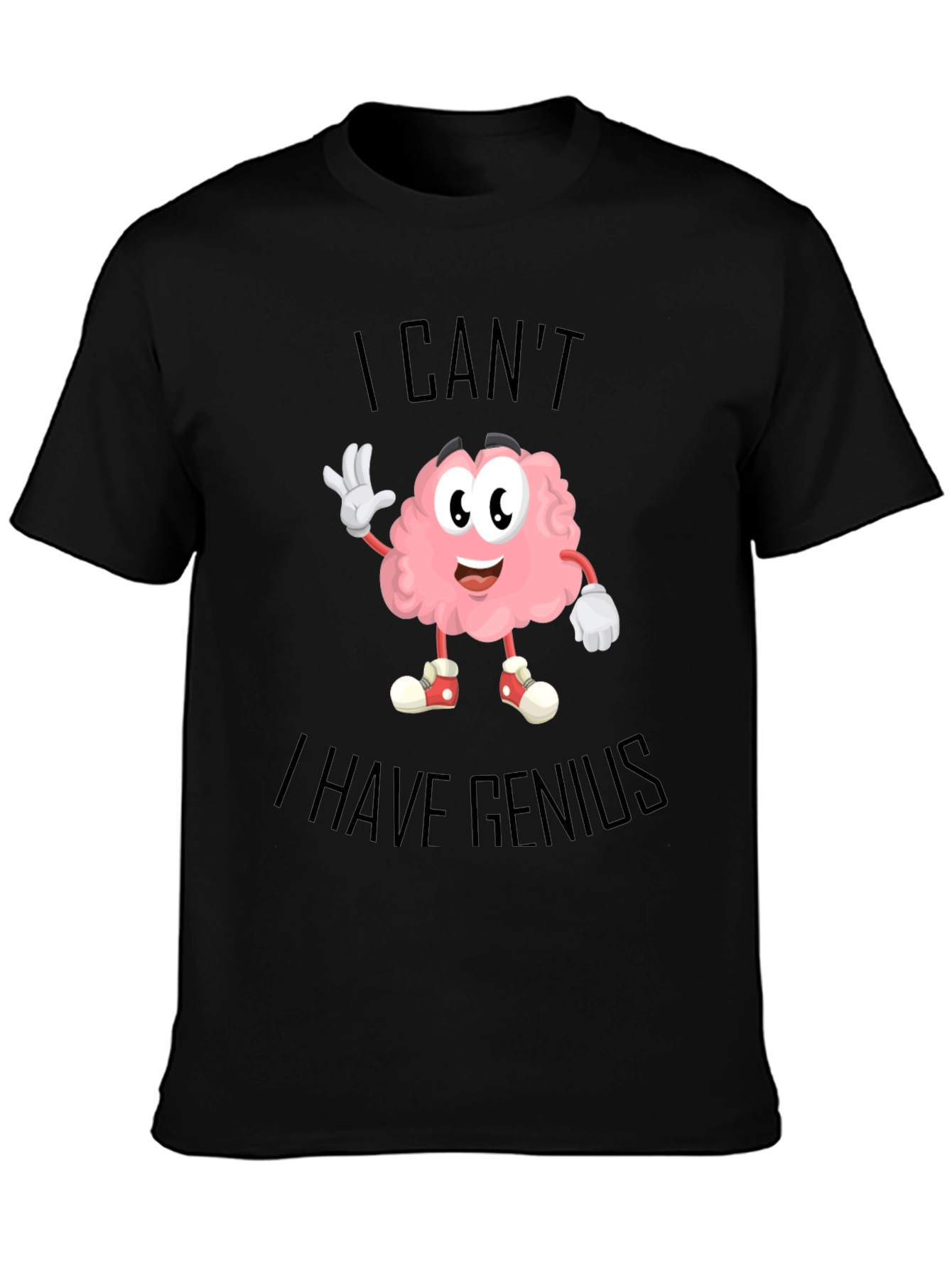 Funny Genius Brain T-Shirt