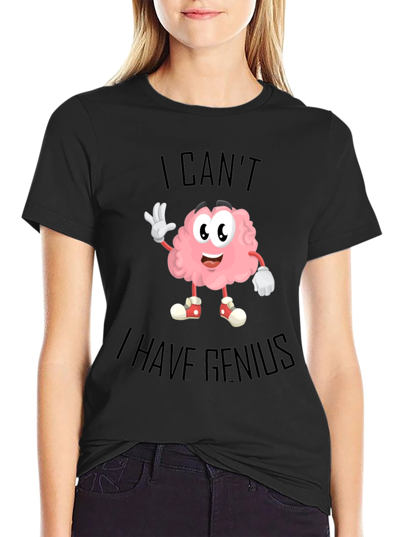 Funny Genius Brain T-Shirt