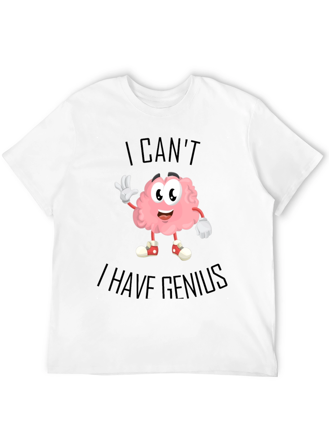 Funny Genius Brain T-Shirt