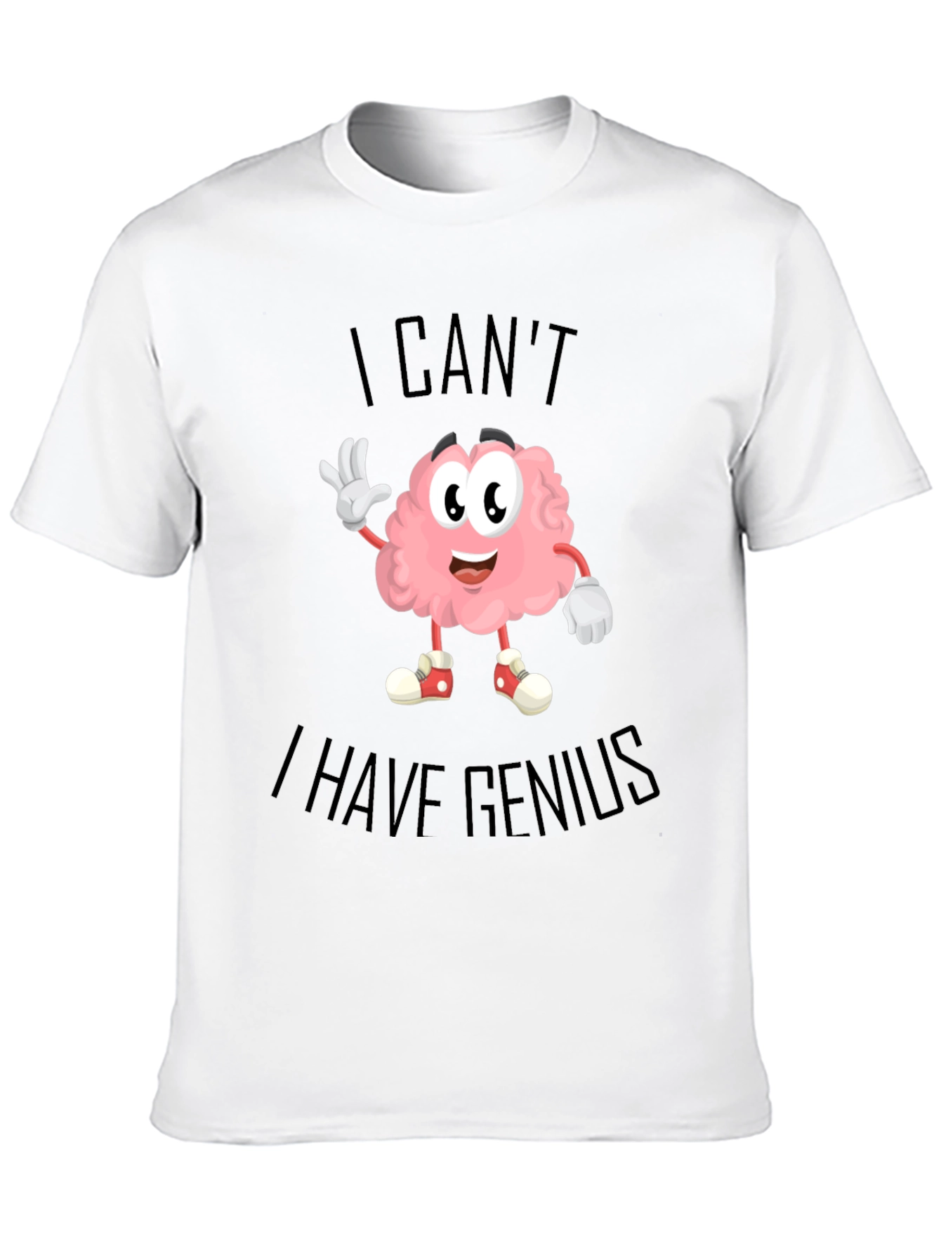 Funny Genius Brain T-Shirt