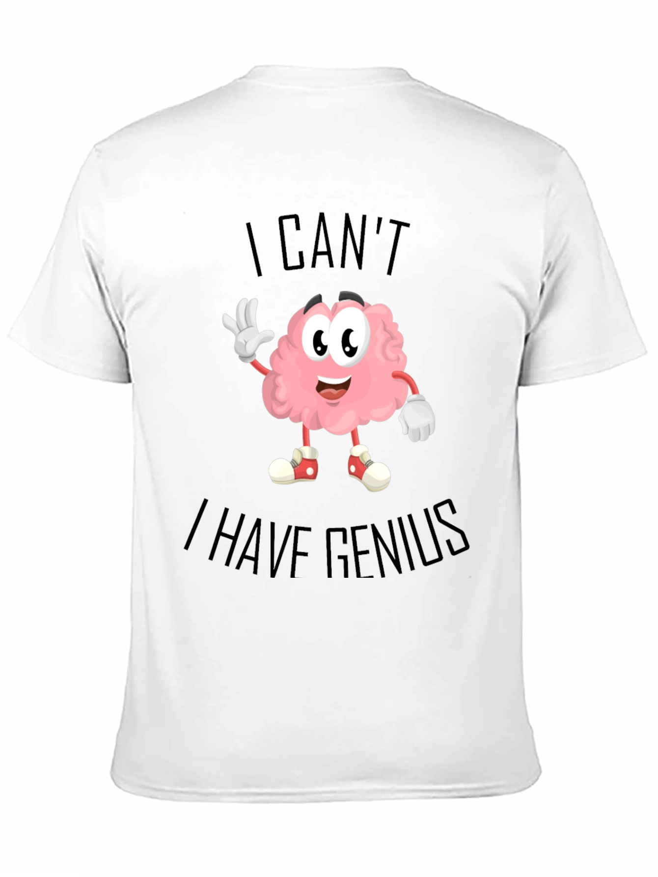 Funny Genius Brain T-Shirt