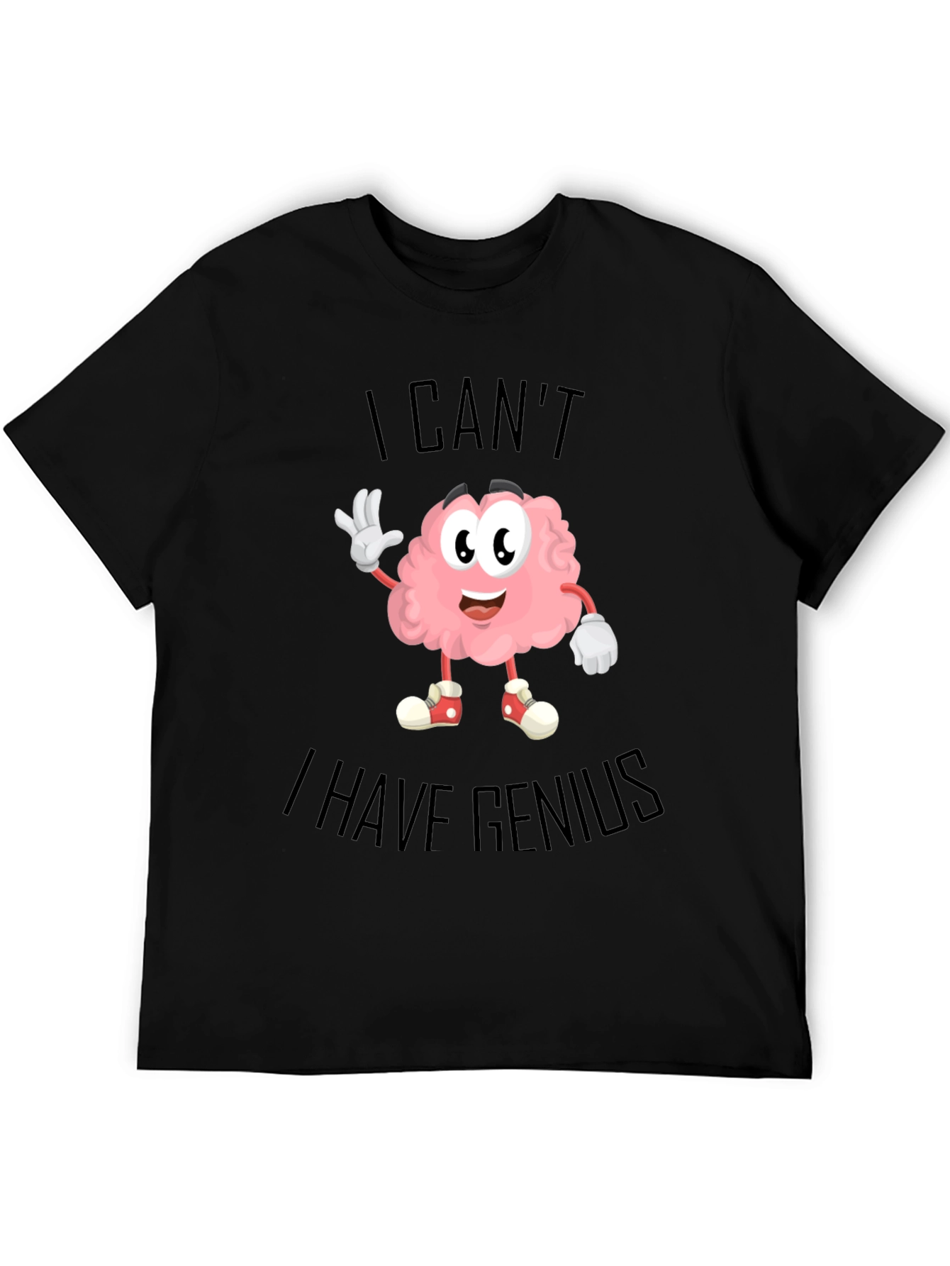 Funny Genius Brain T-Shirt