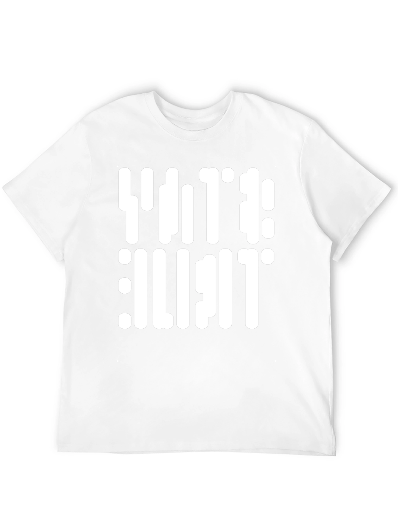 Retro Text Black T-Shirt