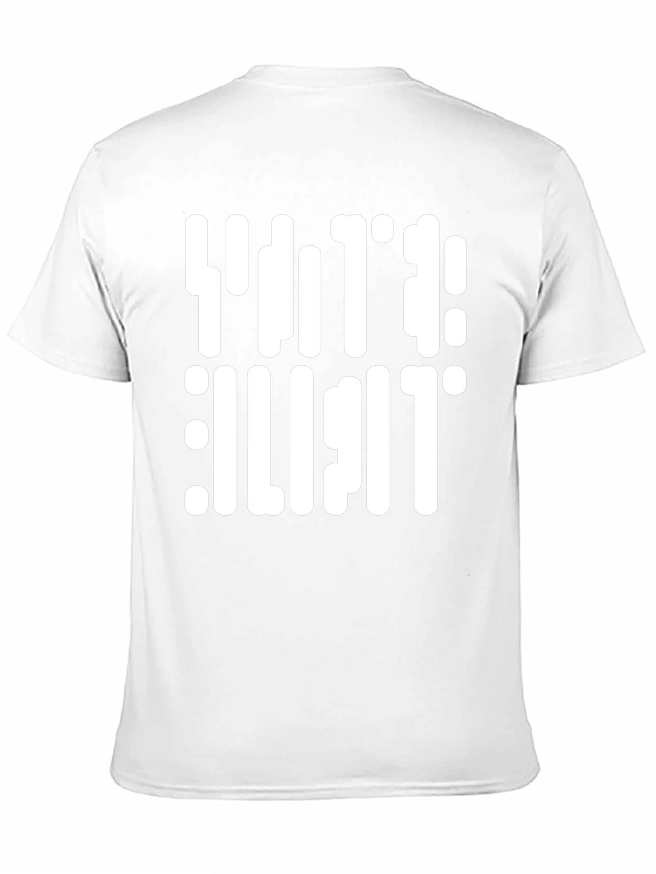 Retro Text Black T-Shirt