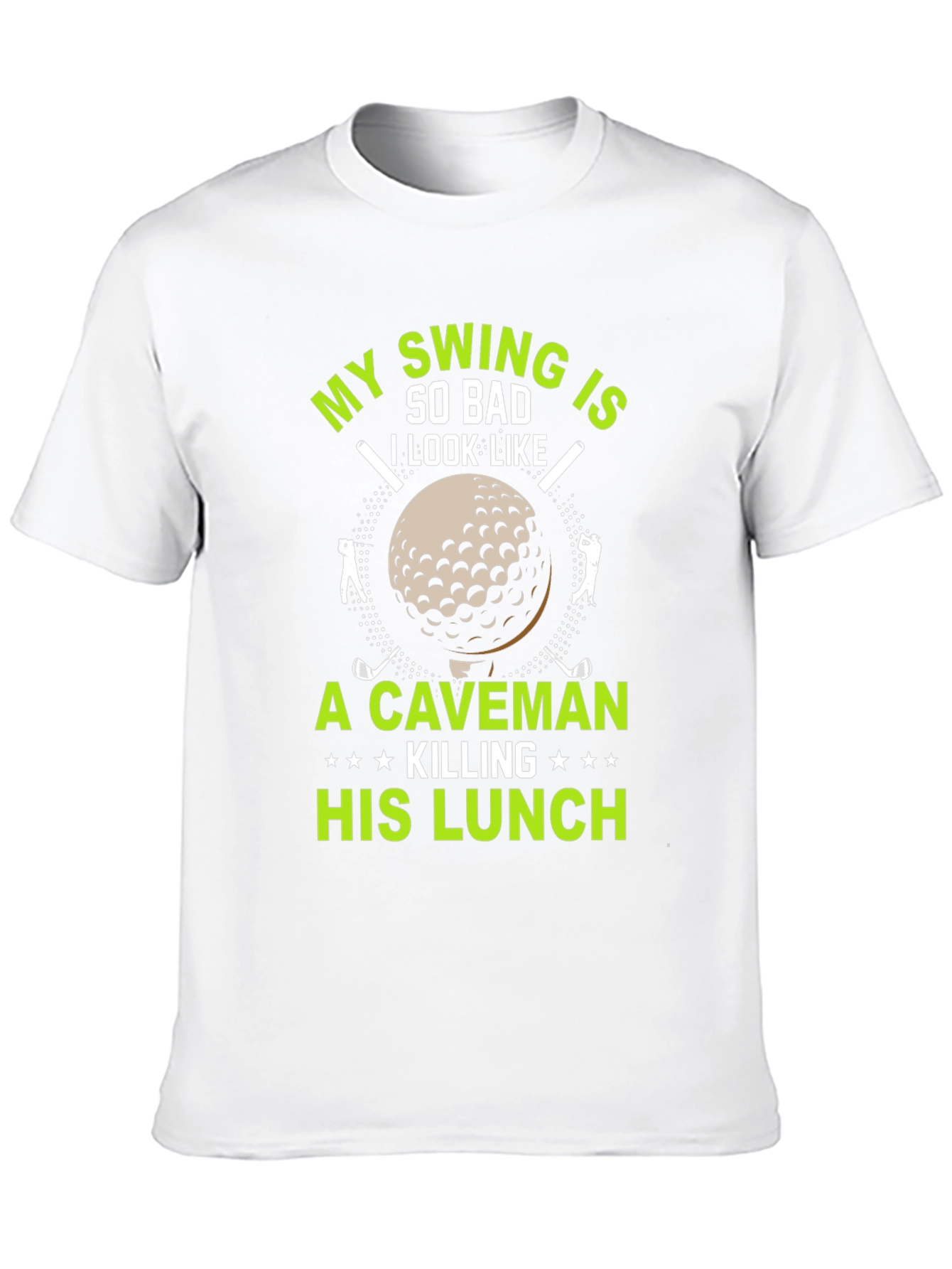 Funny Golf T-Shirt: My Swing is So Bad
