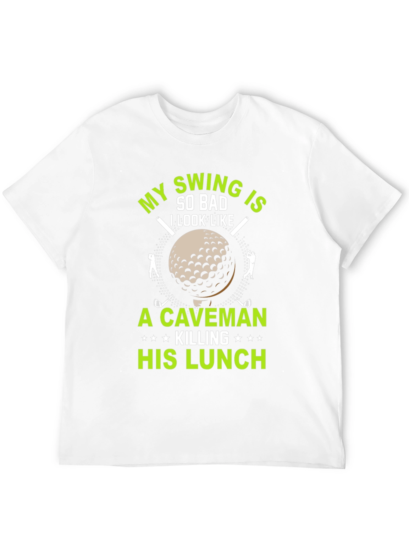 Funny Golf T-Shirt: My Swing is So Bad