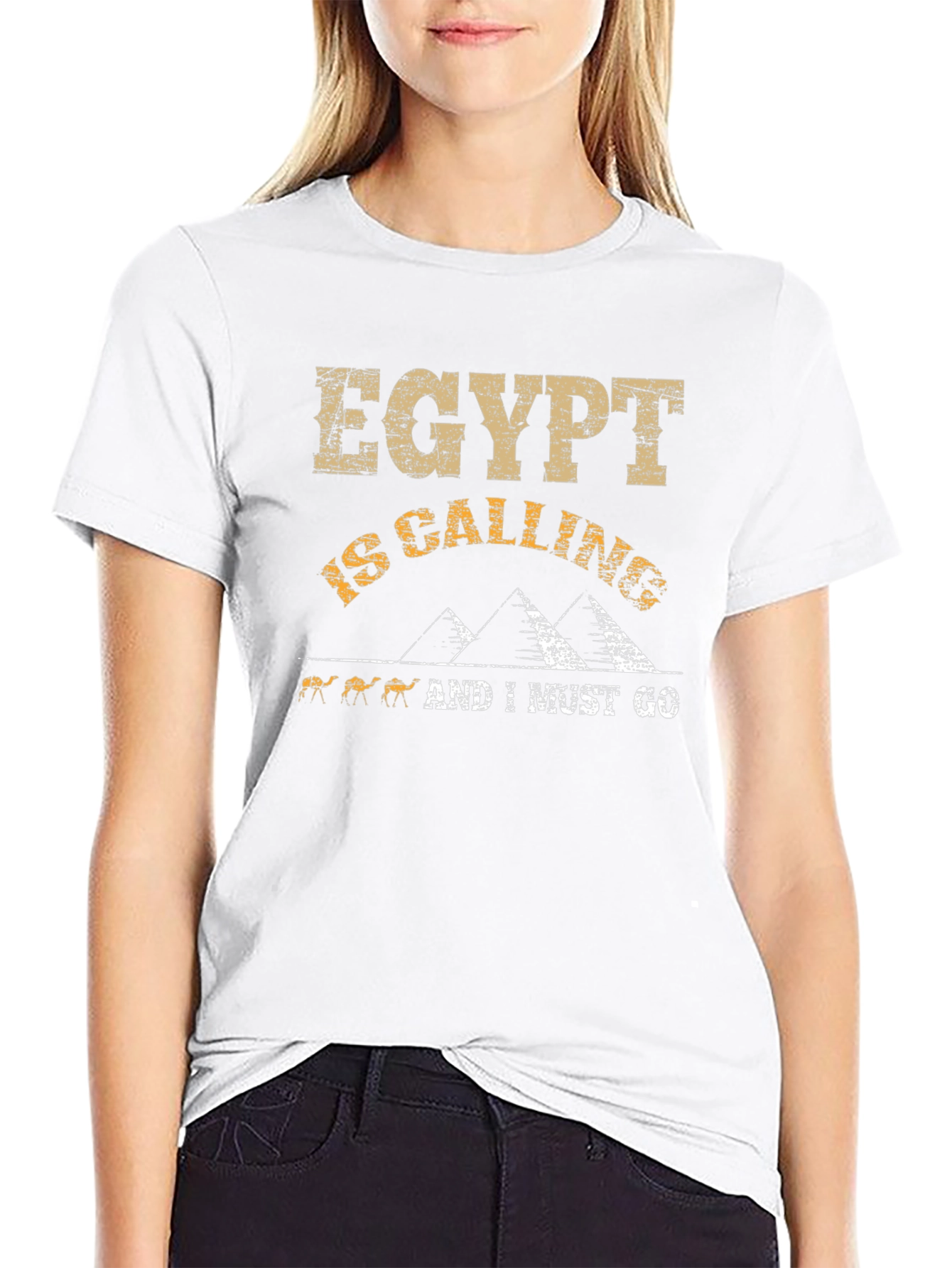 Egypt Calling T-Shirt: Desert Adventure Tee