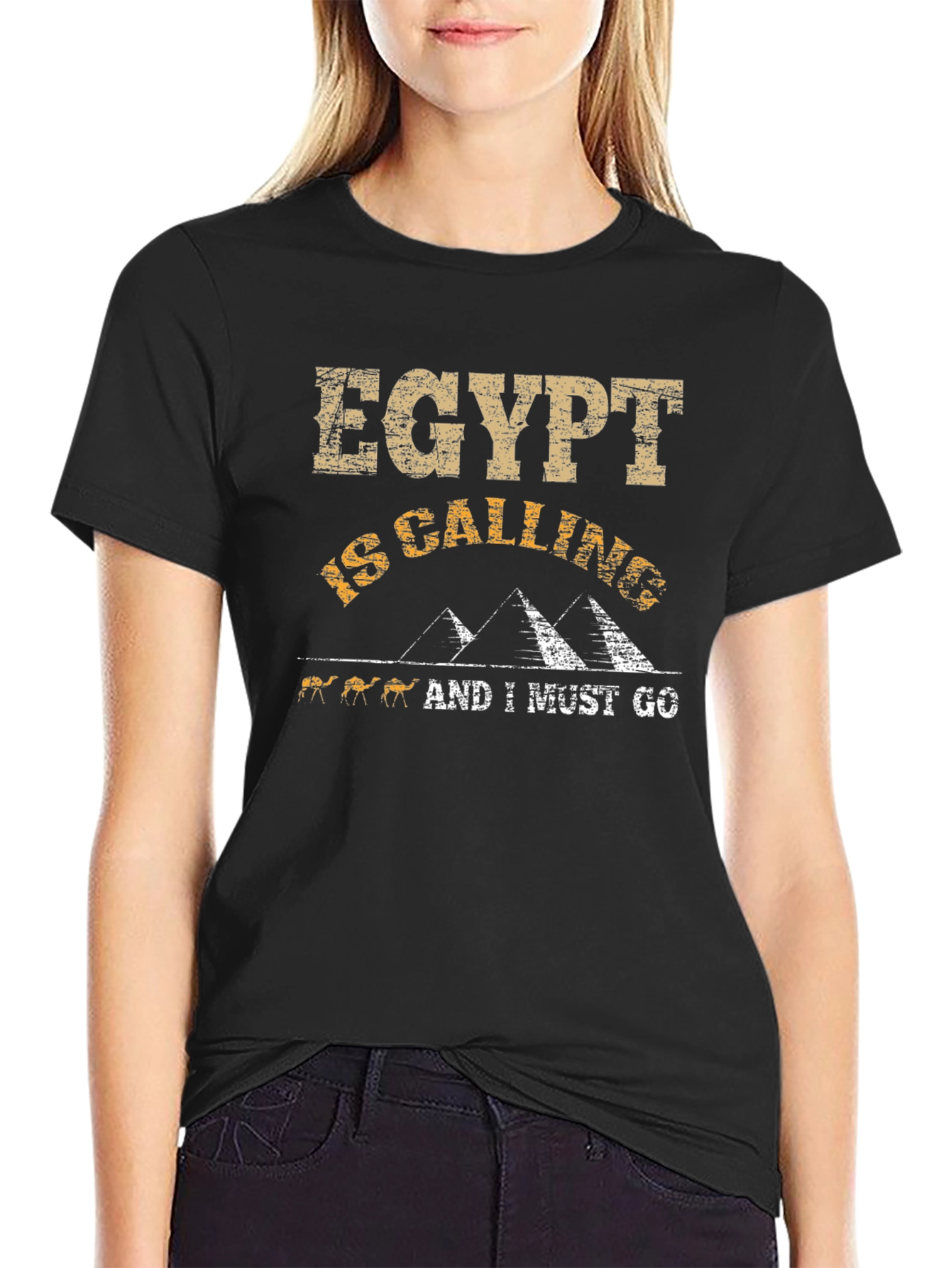 Egypt Calling T-Shirt: Desert Adventure Tee
