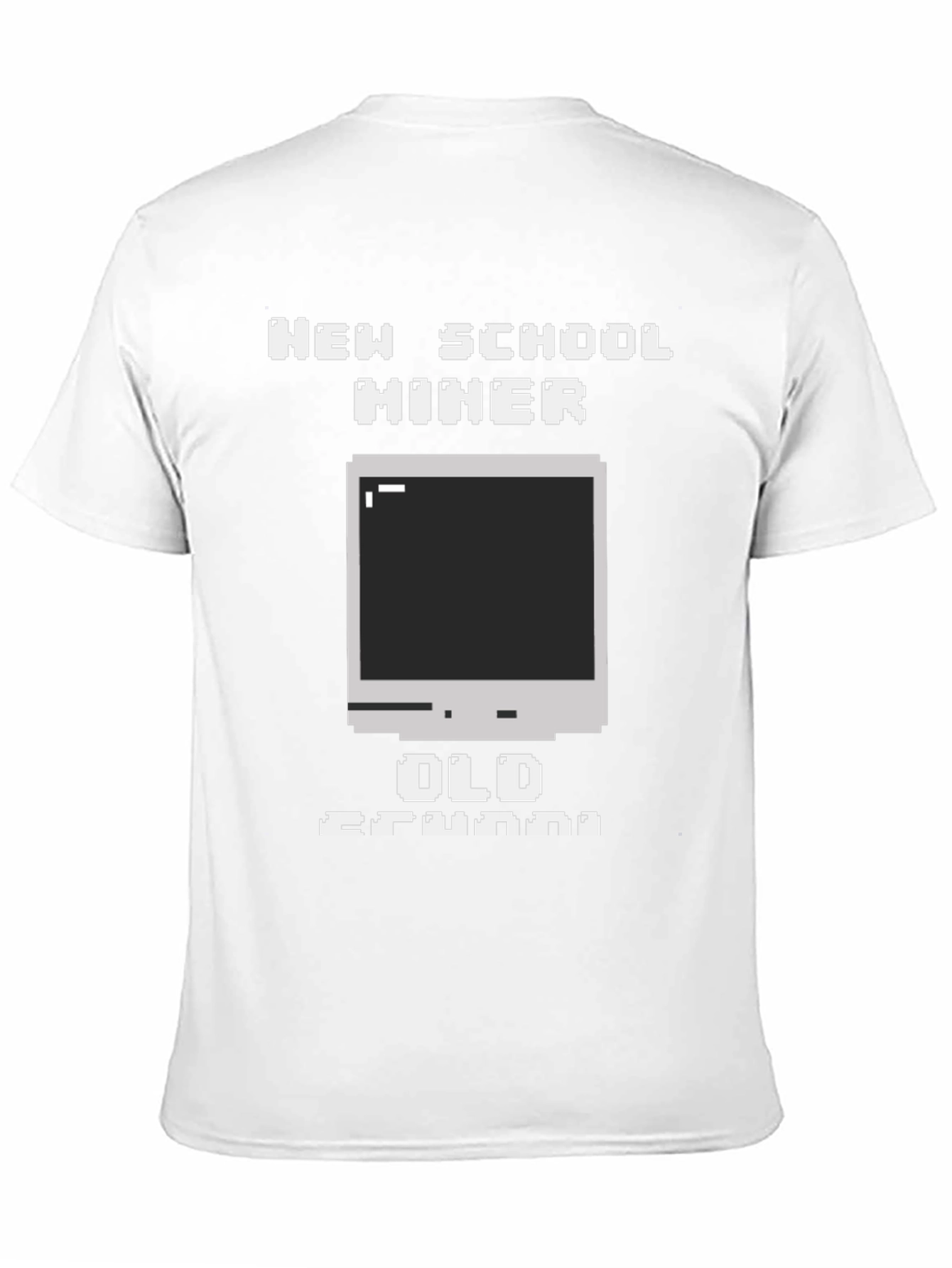 New School Miner Old Console T-Shirt
