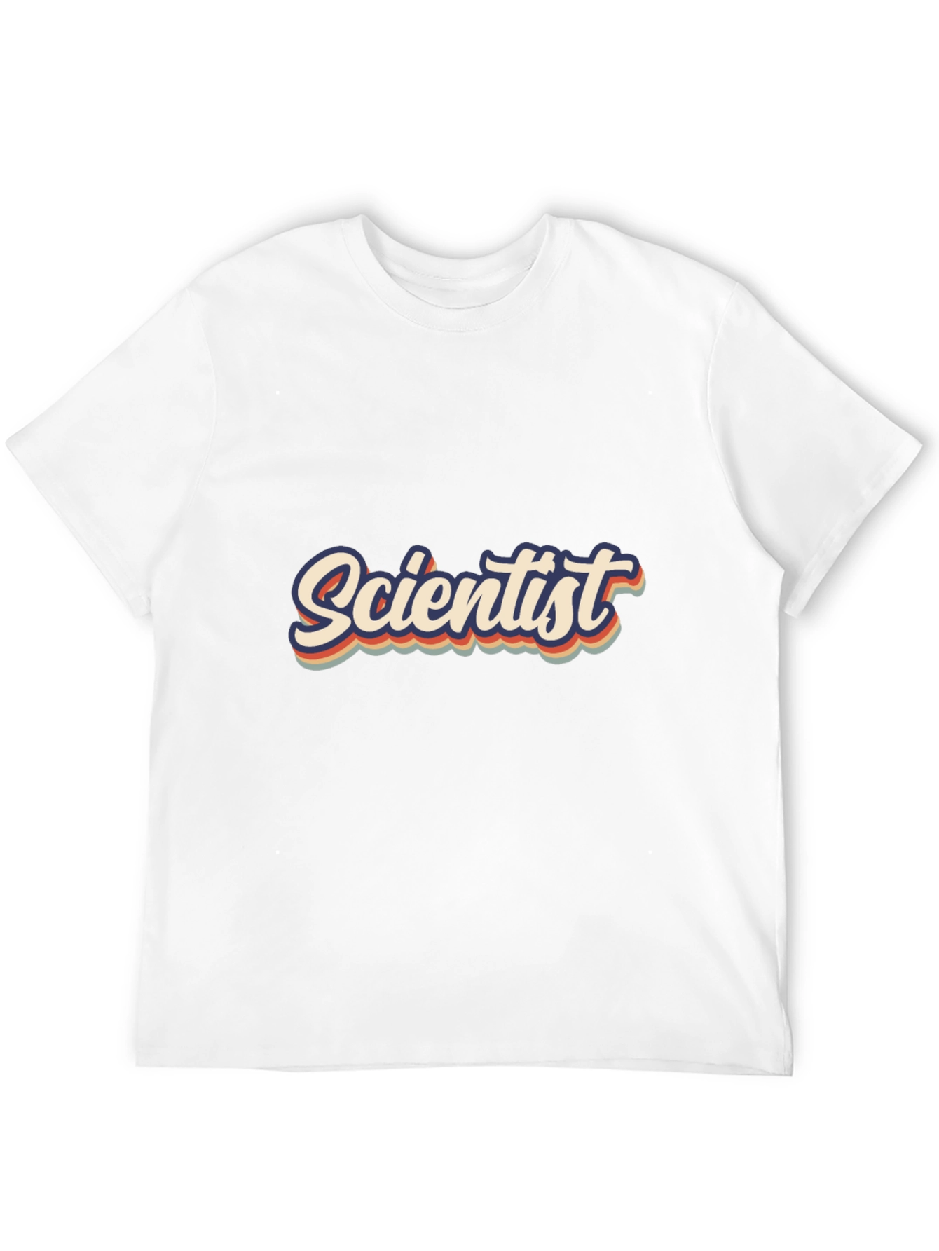 Retro Scientist T-Shirt - Black