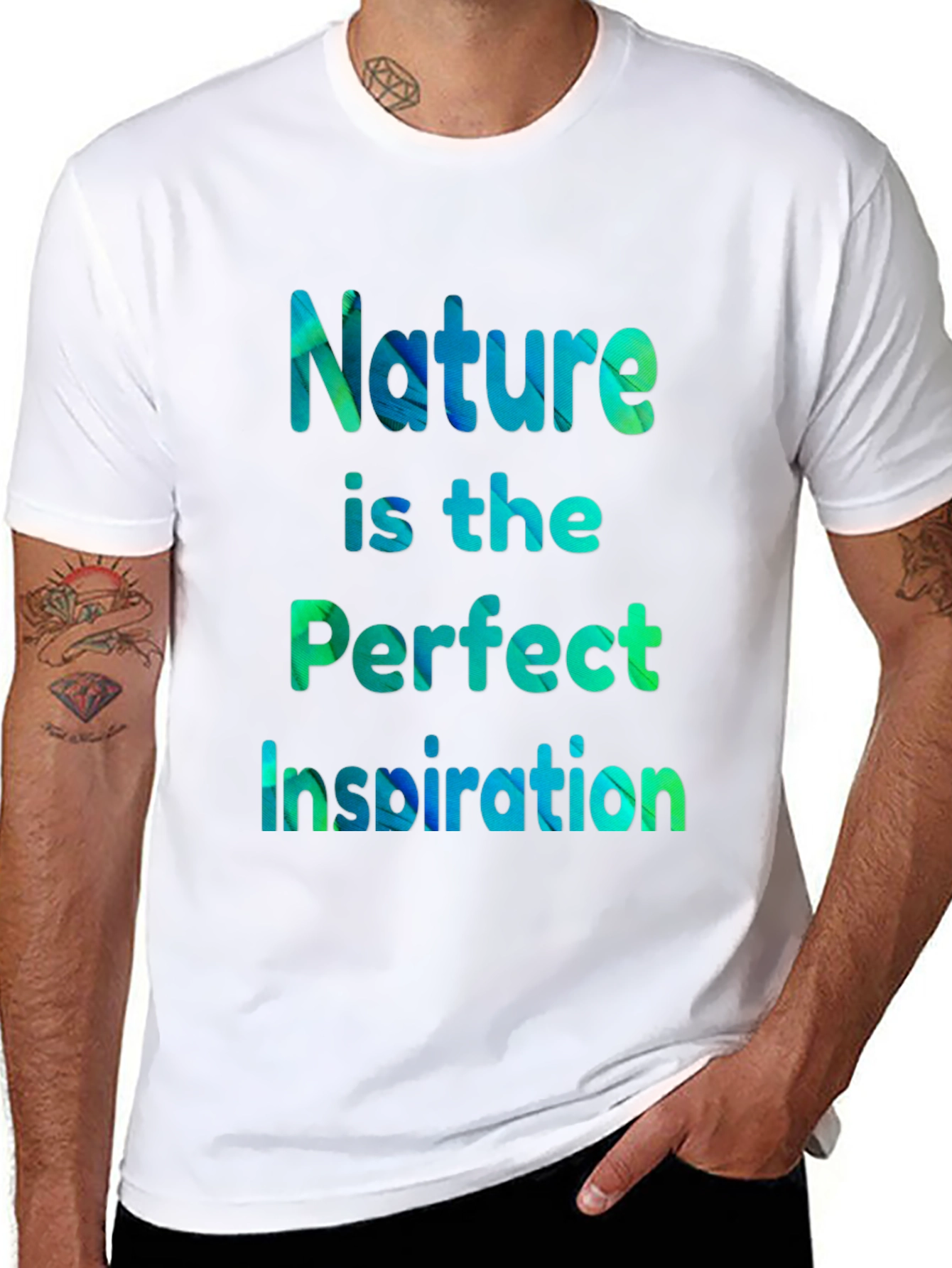 Nature Inspiration T-Shirt - Comfortable & Stylish