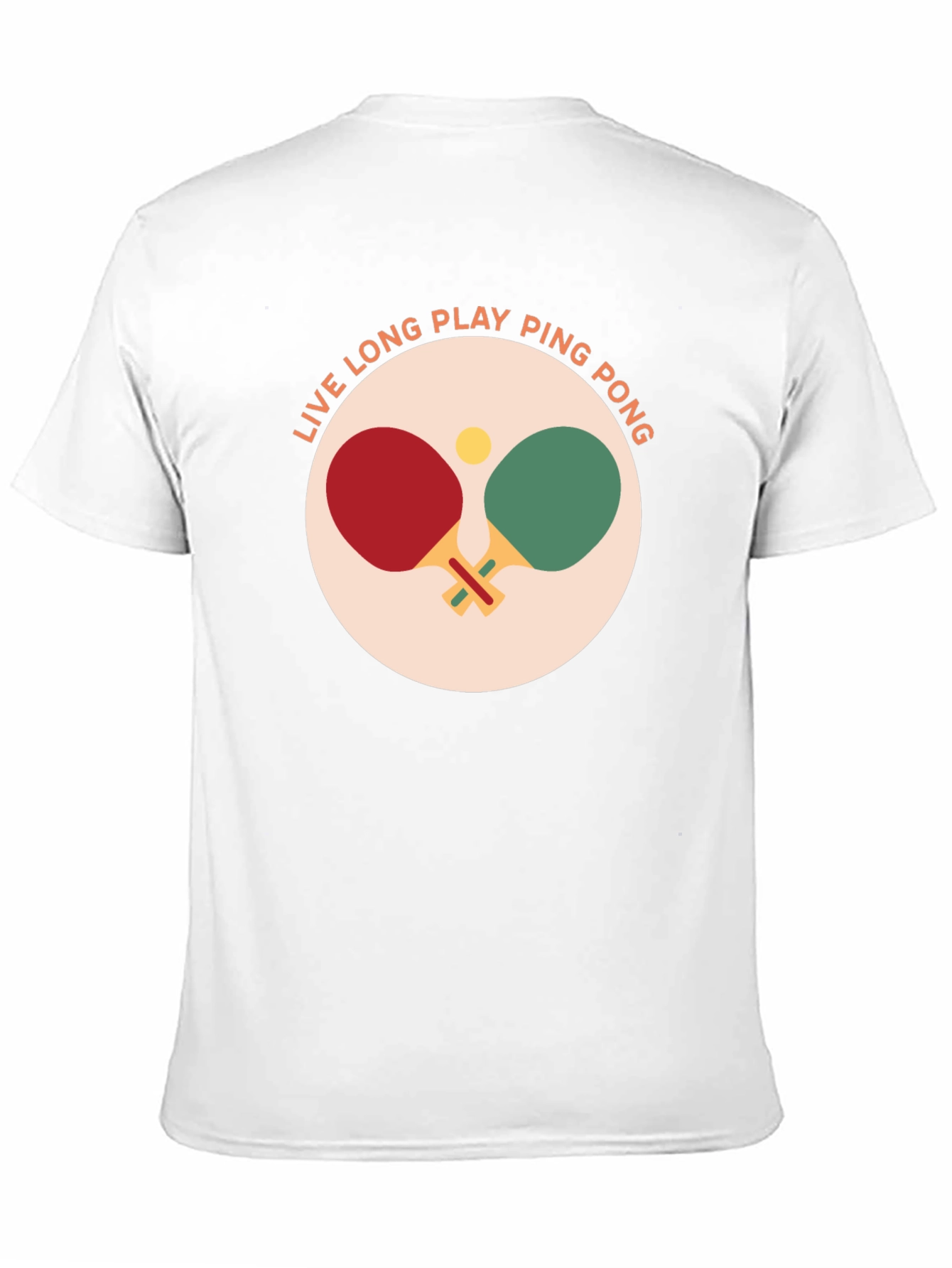 Ping Pong T-Shirt: Live Long & Play!