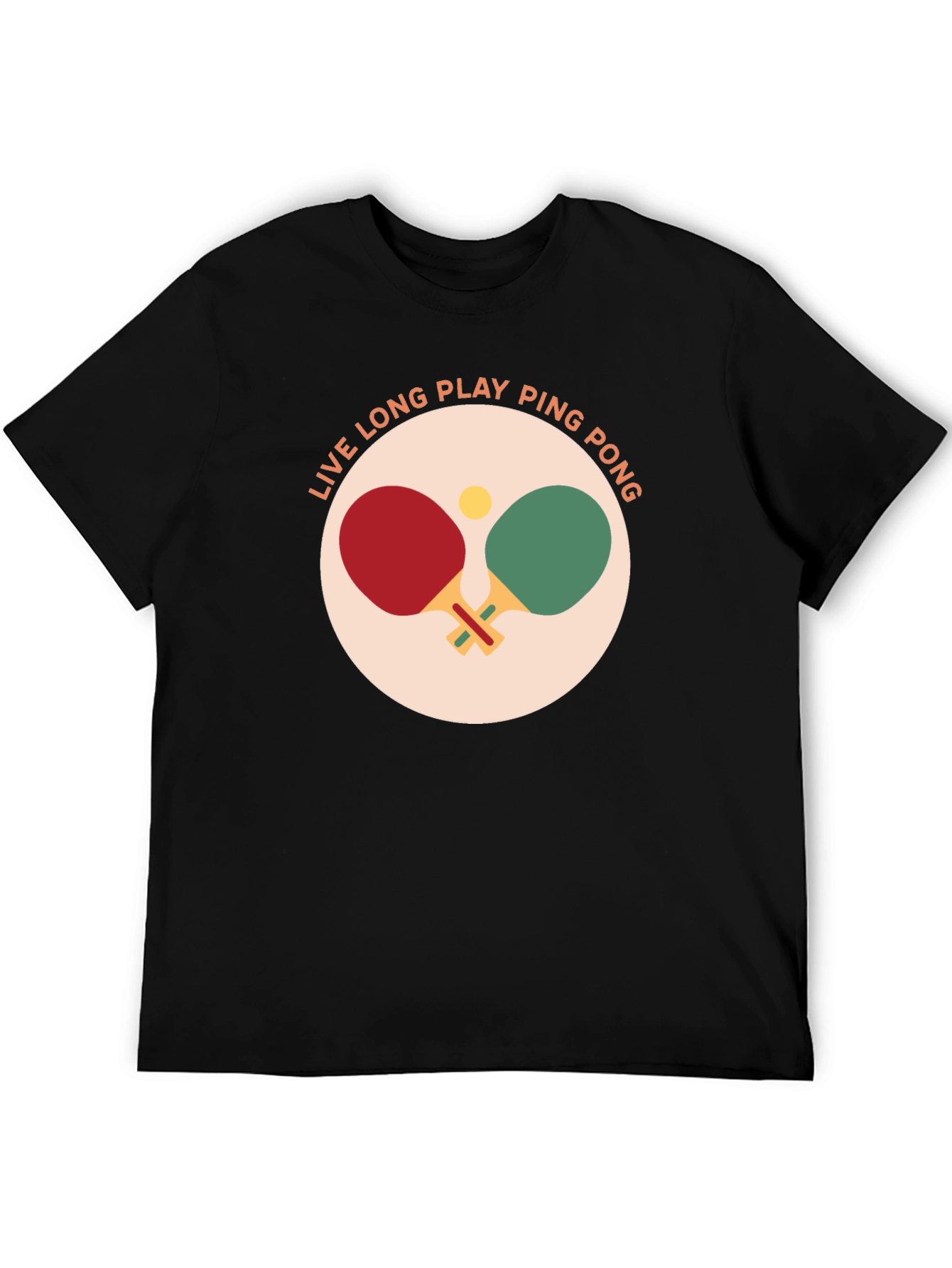 Ping Pong T-Shirt: Live Long & Play!