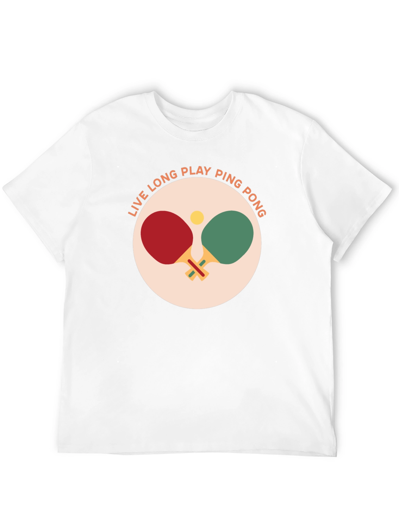 Ping Pong T-Shirt: Live Long & Play!