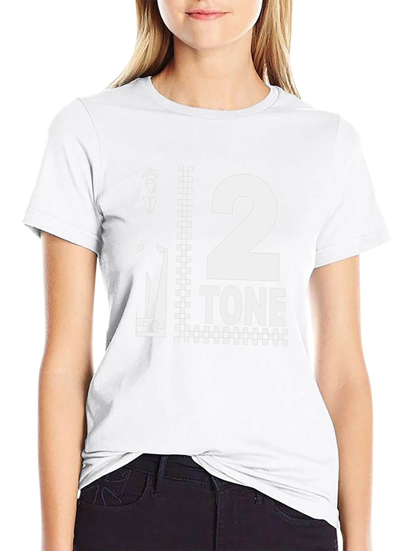 2 Tone Ska T-Shirt - Retro Music Style