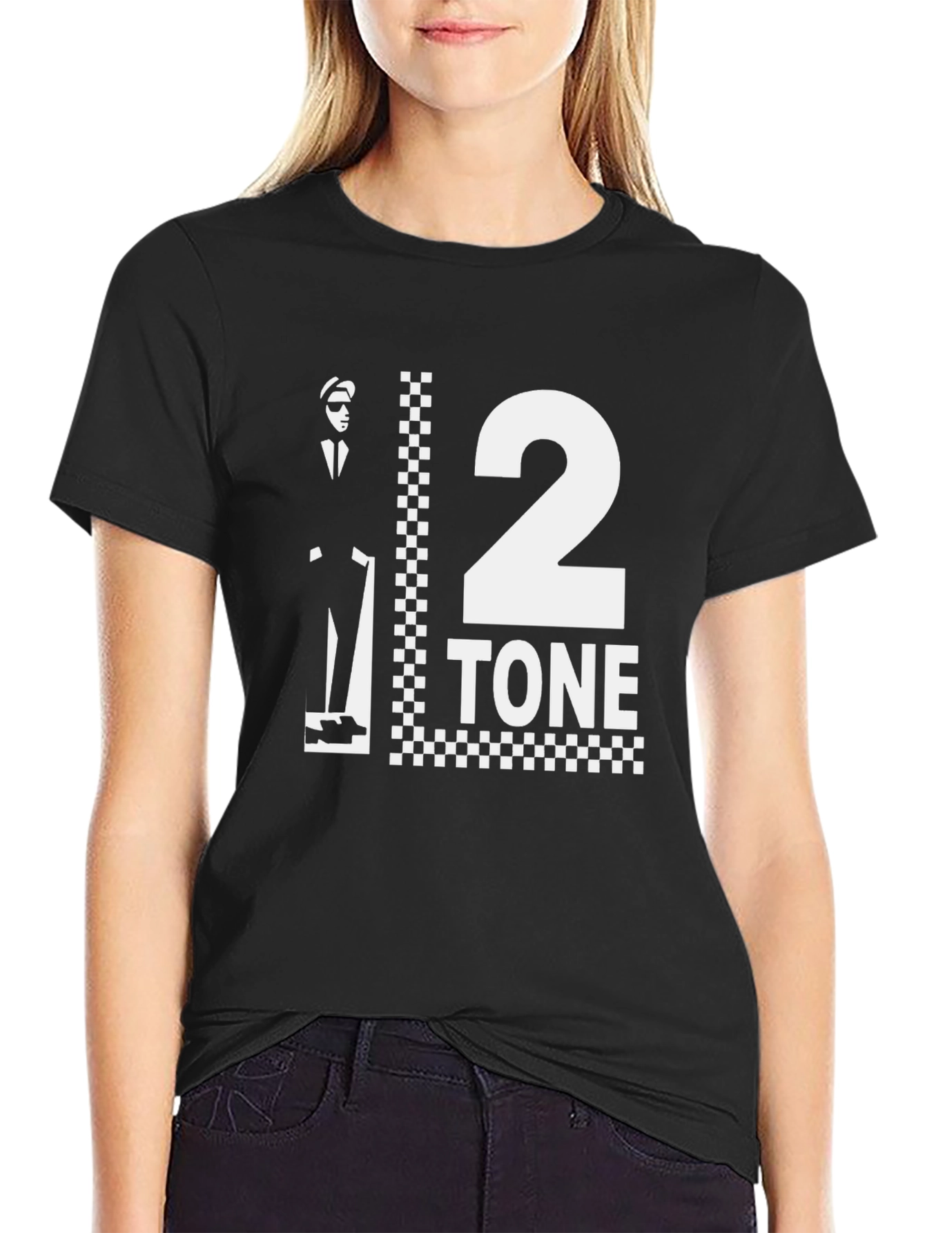 2 Tone Ska T-Shirt - Retro Music Style
