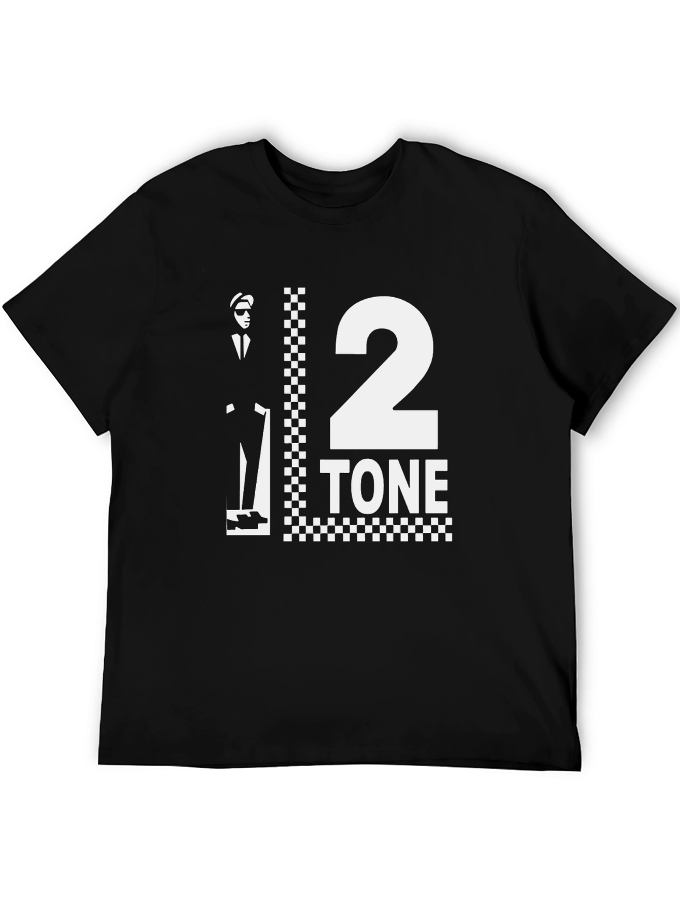 2 Tone Ska T-Shirt - Retro Music Style