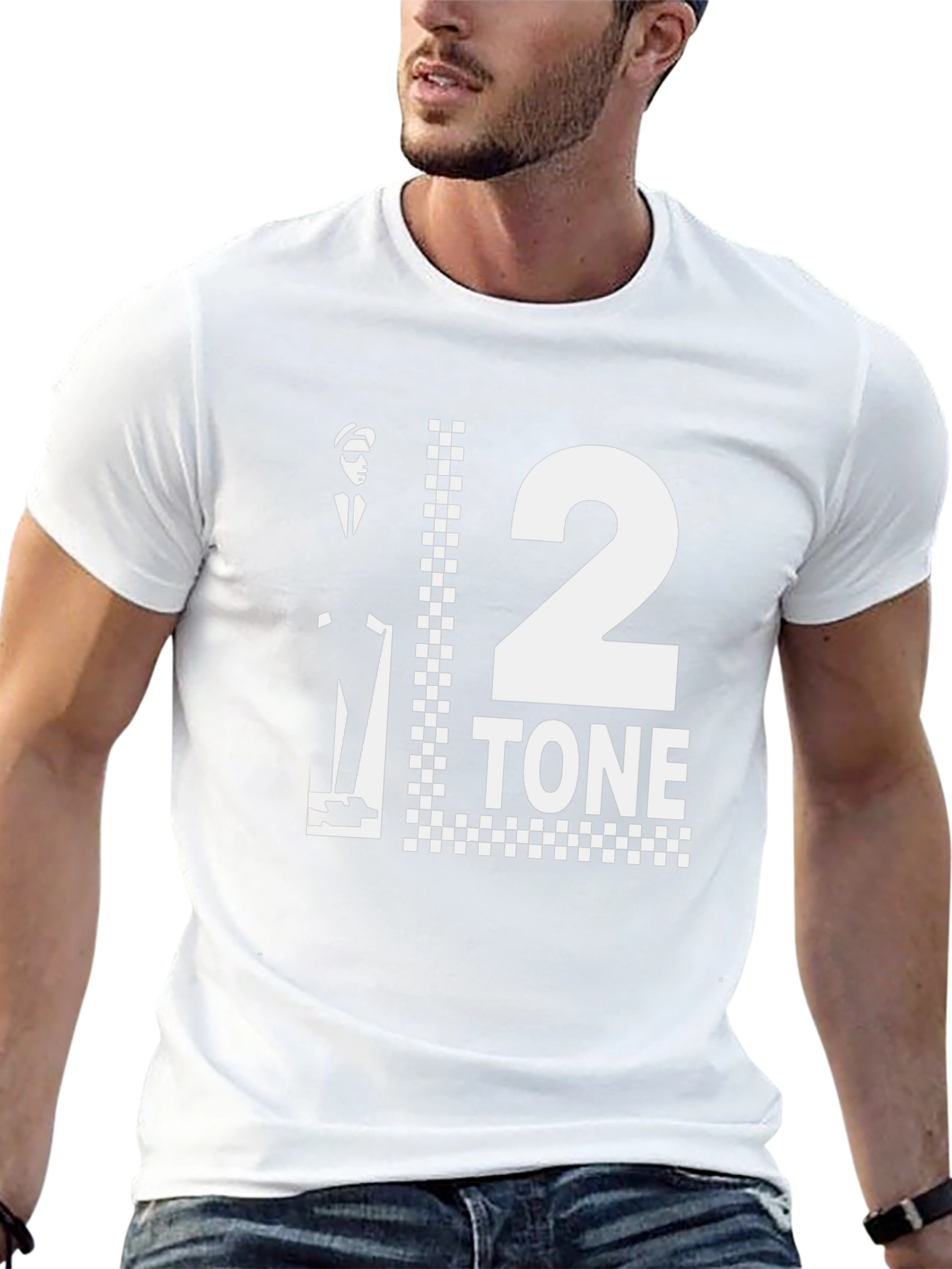 2 Tone Ska T-Shirt - Retro Music Style
