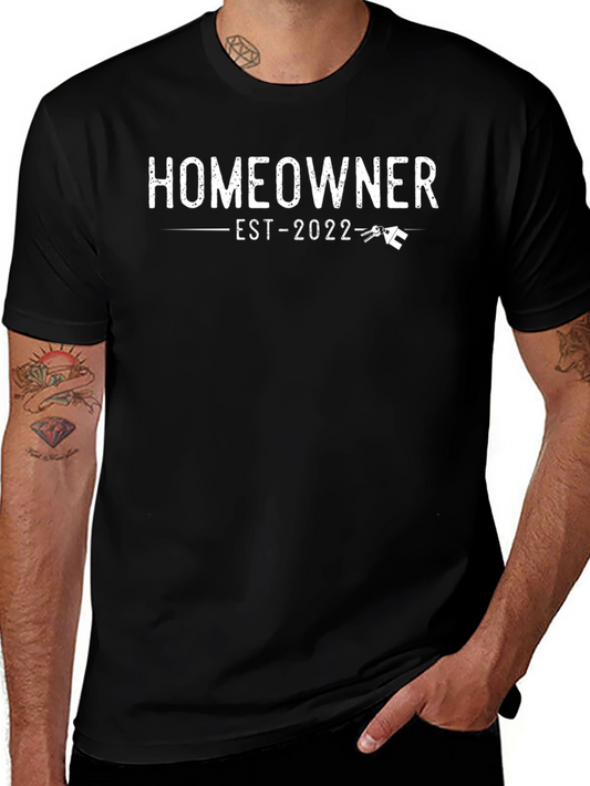 Homeowner Est. 2022 Graphic T-Shirt