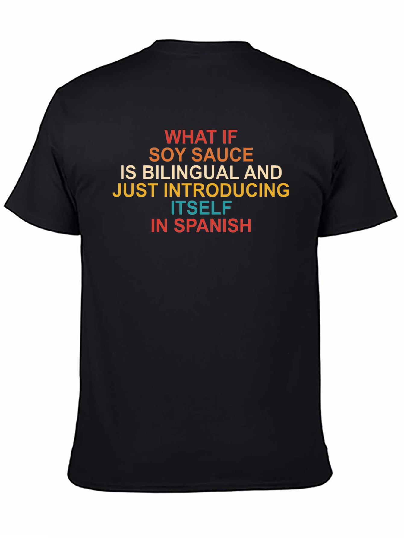 Bilingual Soy Sauce Graphic T-Shirt