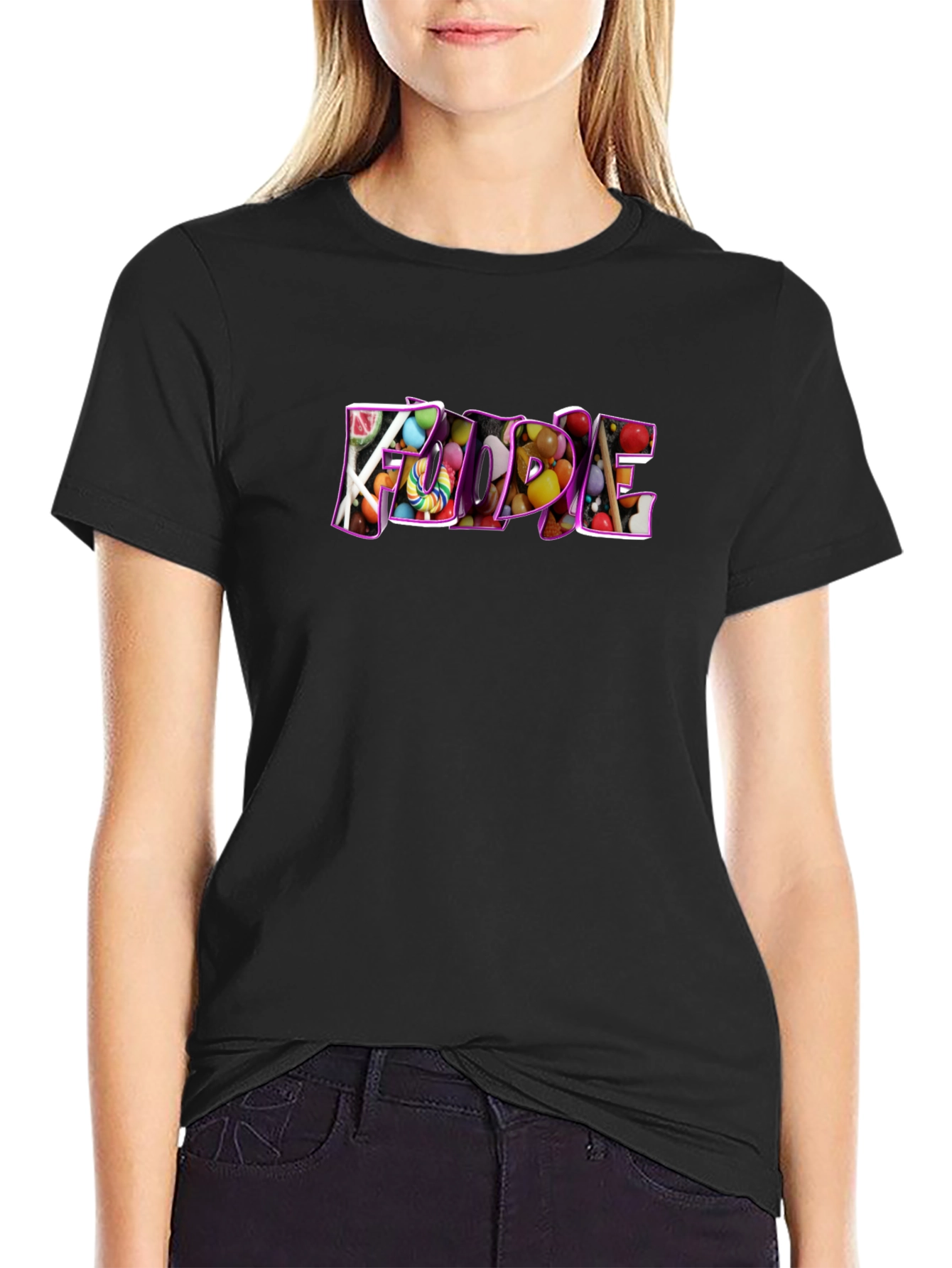 Candy Filled Word Art Graphic Tee