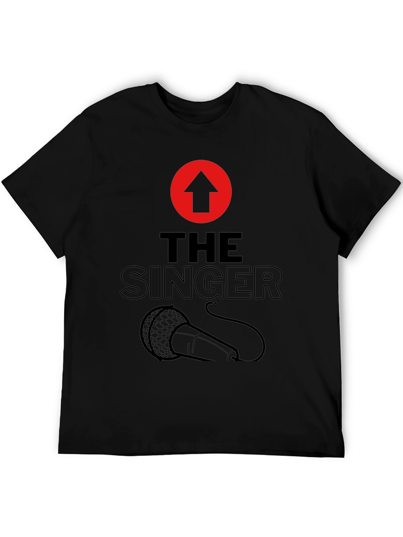 The Singer Graphic Tee - Black