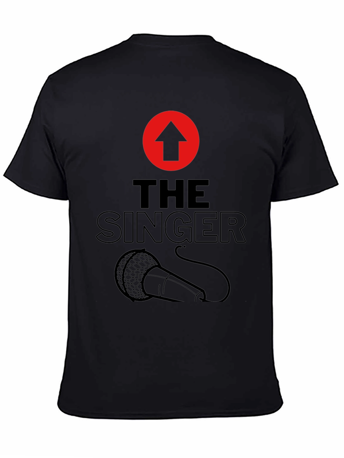The Singer Graphic Tee - Black