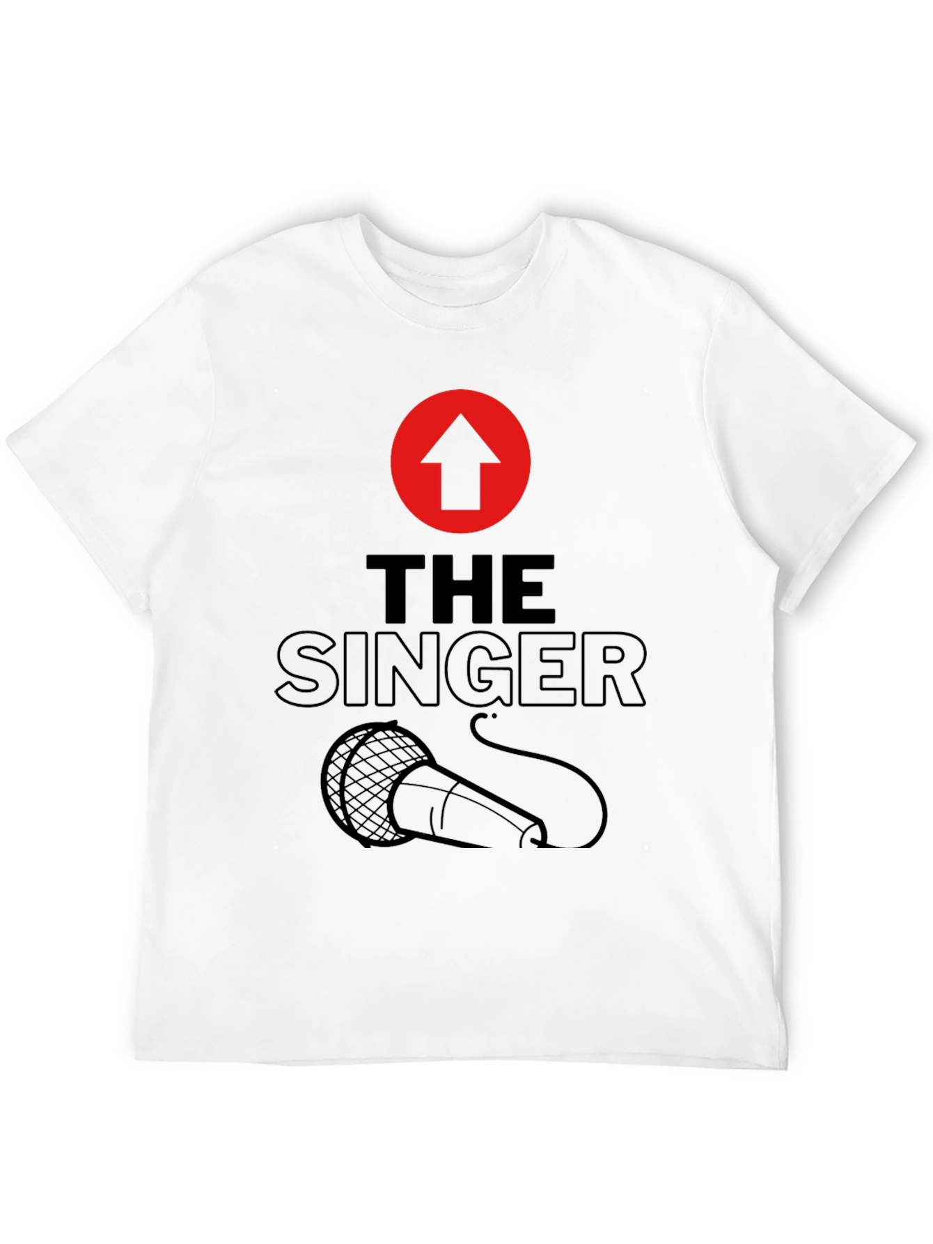 The Singer Graphic Tee - Black
