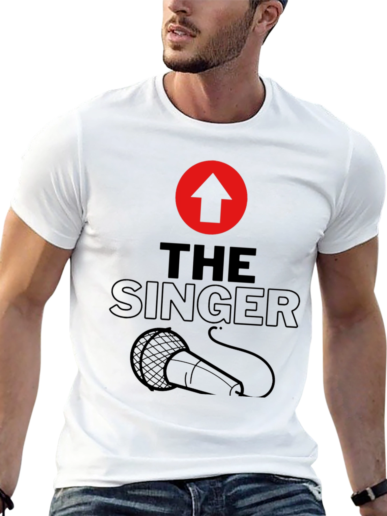 The Singer Graphic Tee - Black