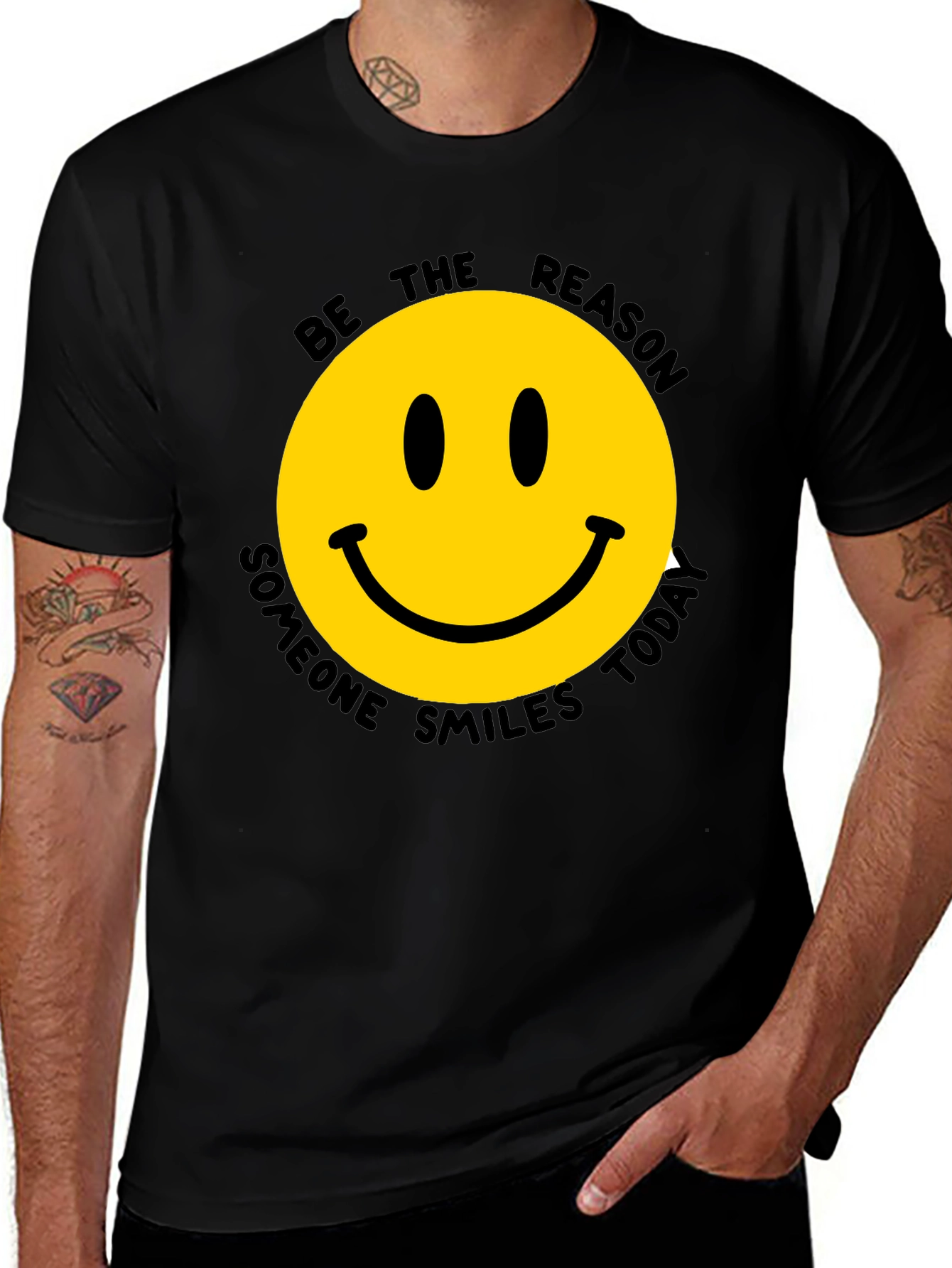 Smiley Face T-Shirt - Be The Reason Someone Smiles