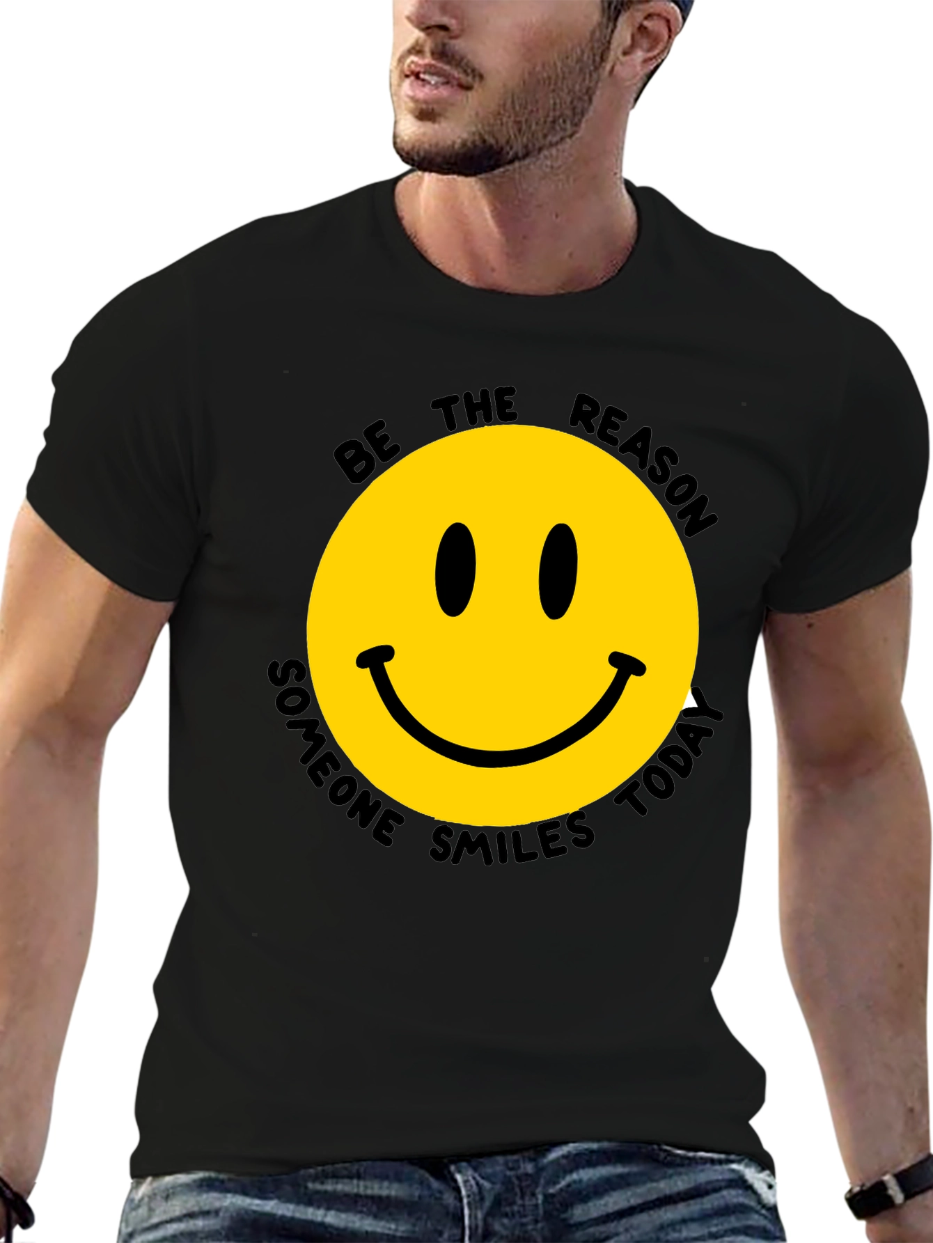 Smiley Face T-Shirt - Be The Reason Someone Smiles