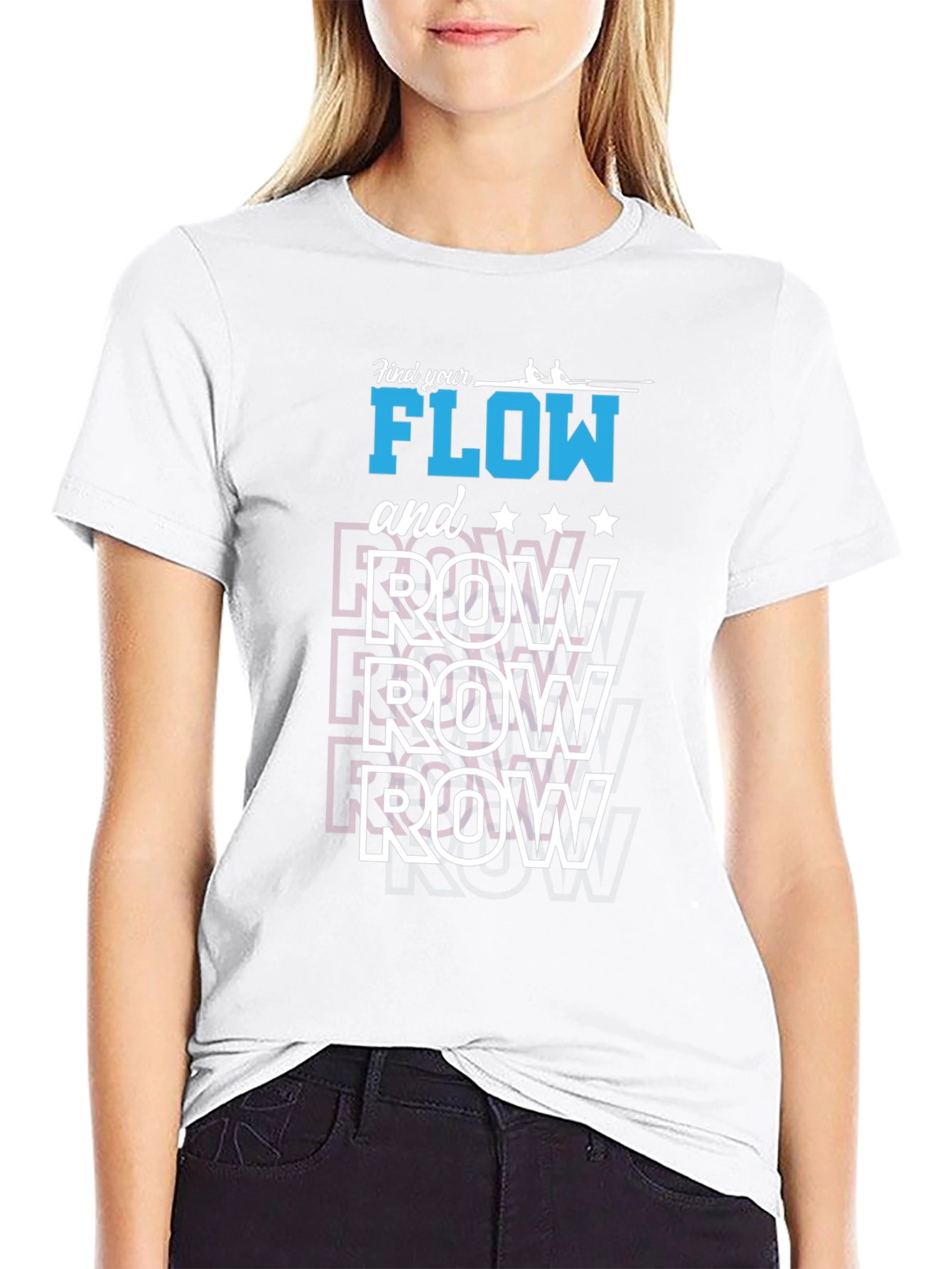 Find Your Flow Row T-Shirt