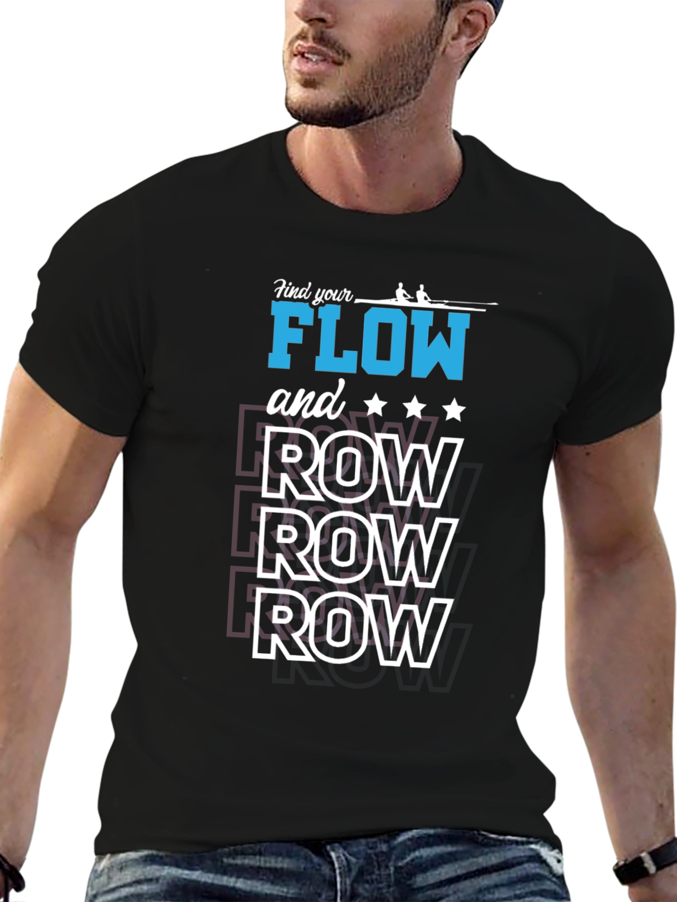 Find Your Flow Row T-Shirt