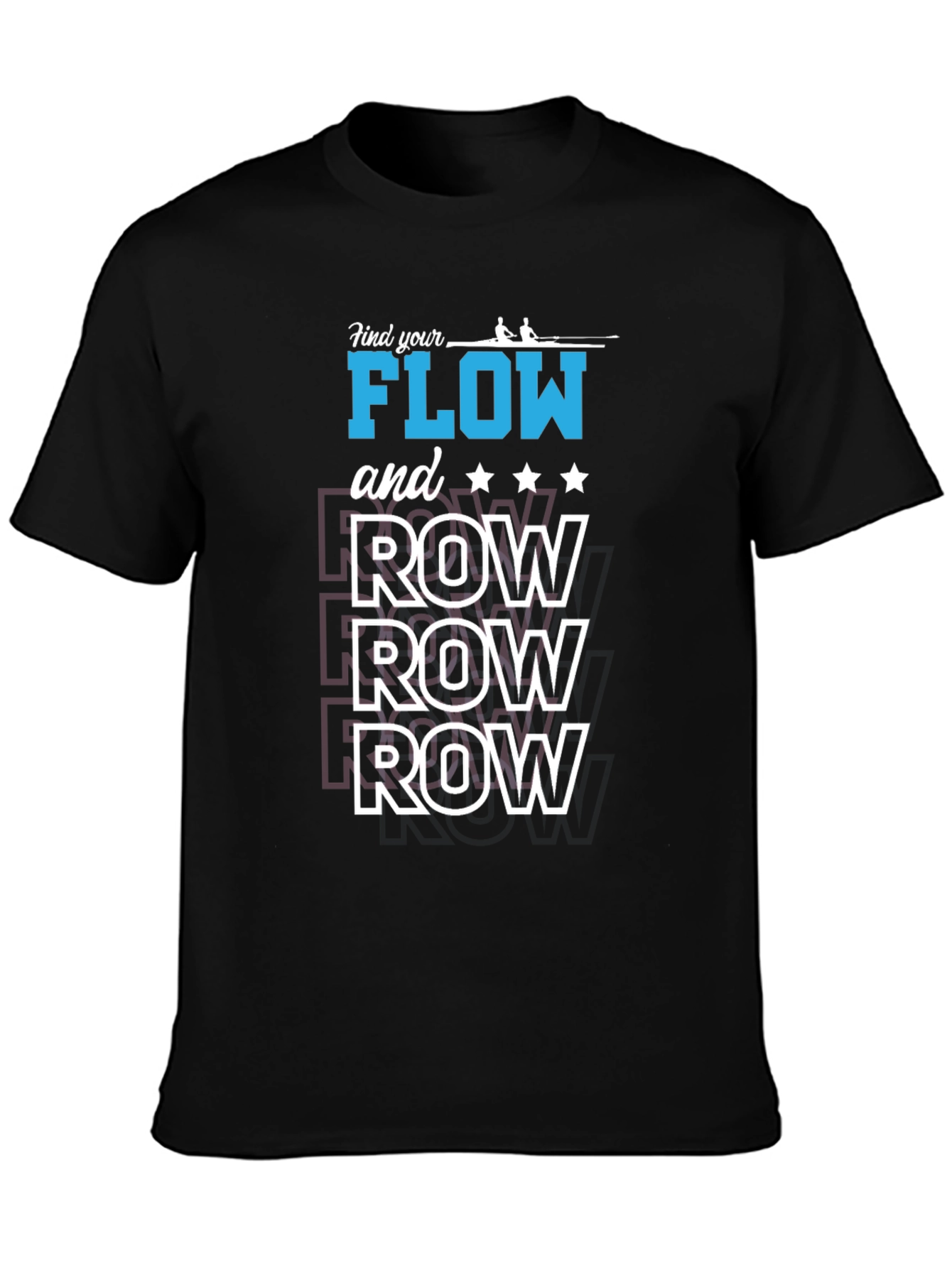 Find Your Flow Row T-Shirt