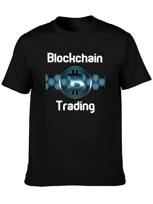 Blockchain Trading T-Shirt Bitcoin Crypto Design